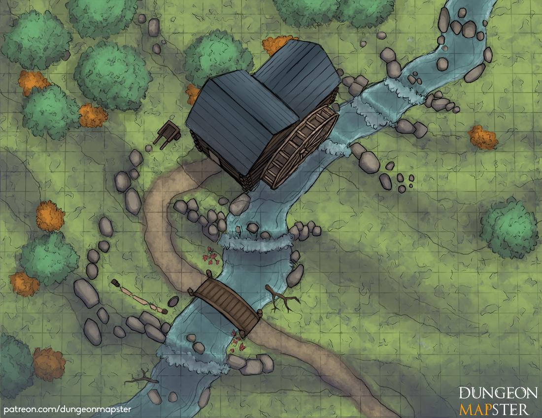 The Old Mill r/battlemaps