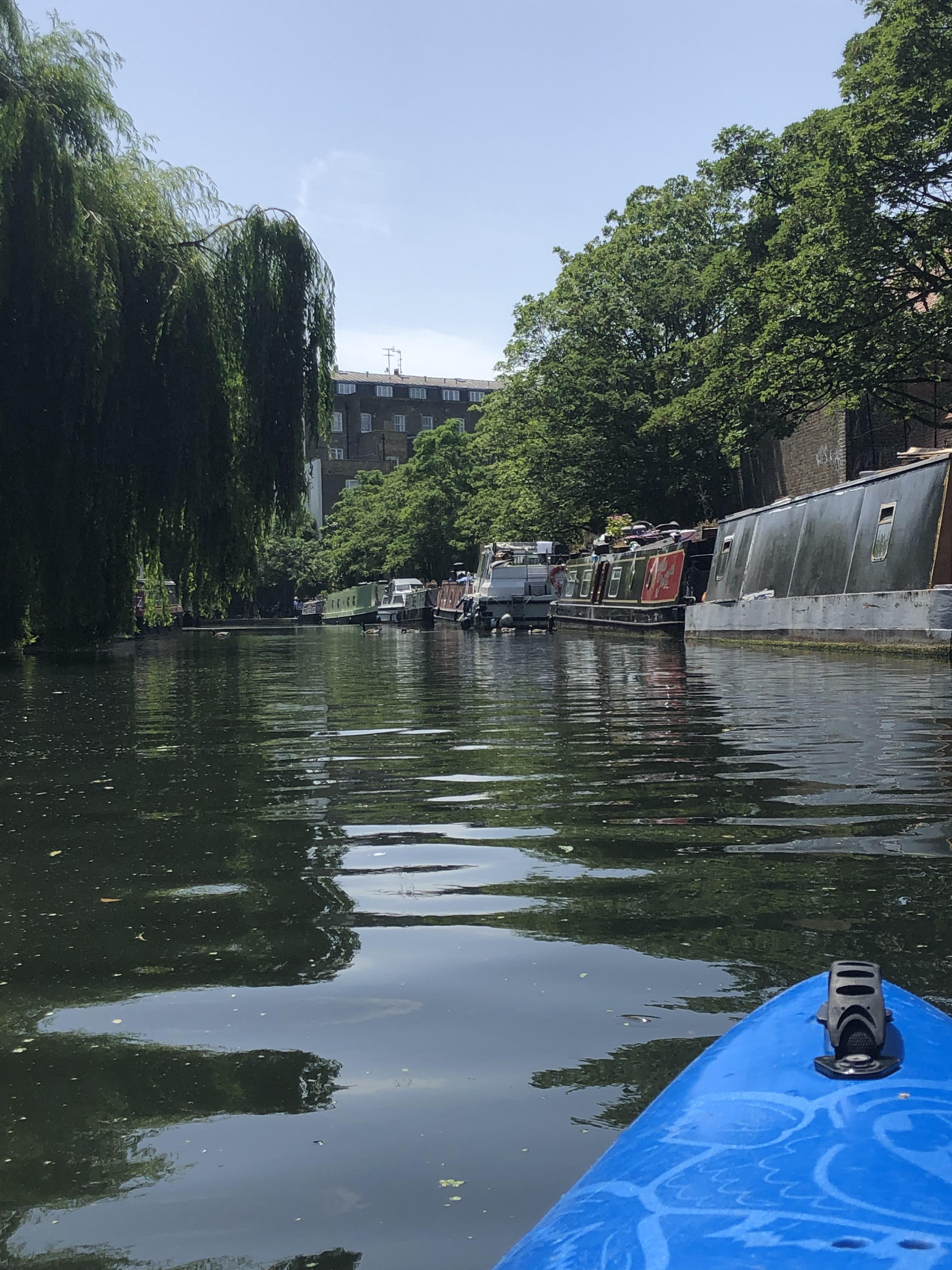 Kayaking Regent’s Canal. r/london