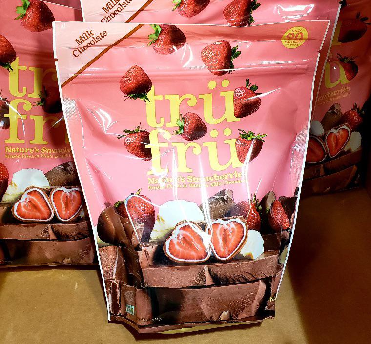 Has anyone seen the trü frü chocolate covered strawberries in Ontario? Every Costco I visit