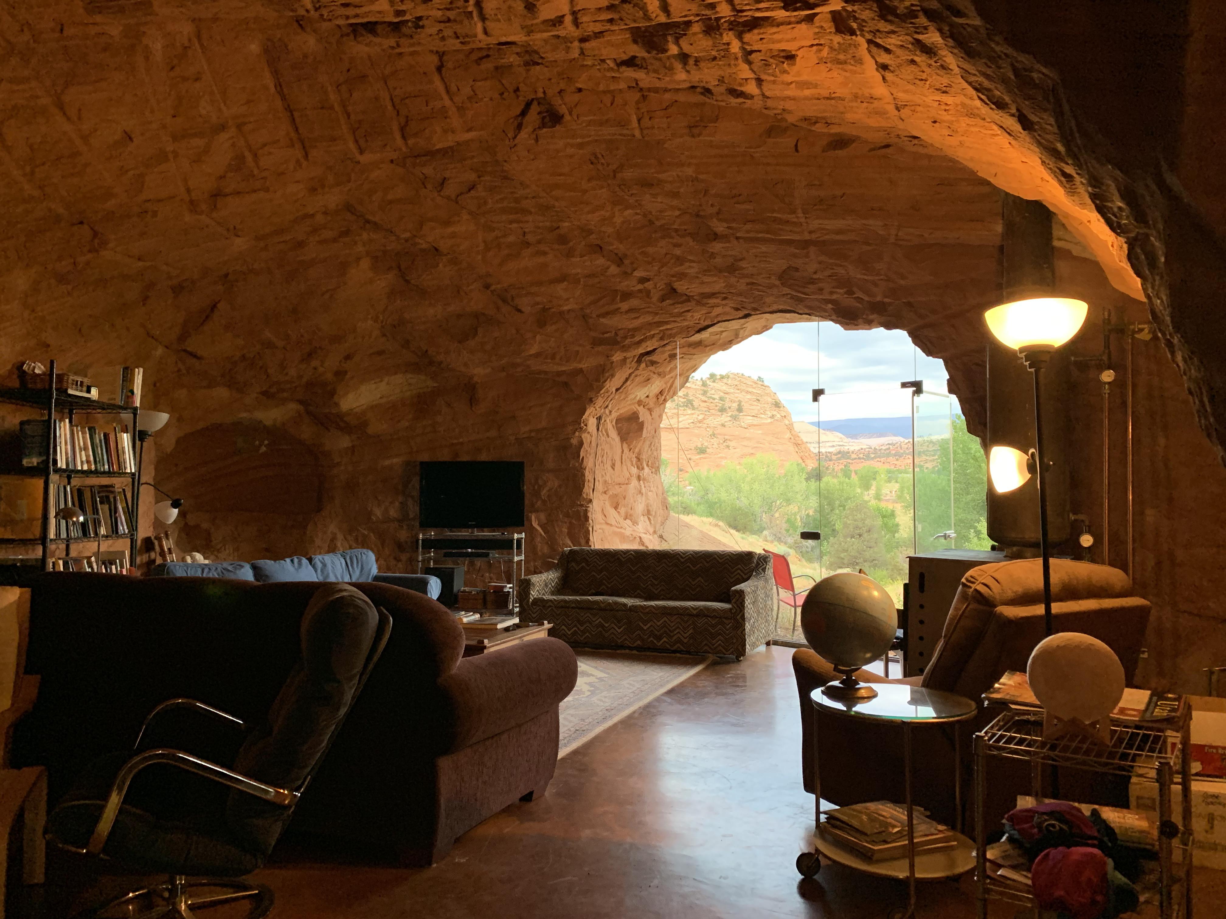 I stayed in a dynamited cave Airbnb in southern Utah. It’s a dream come