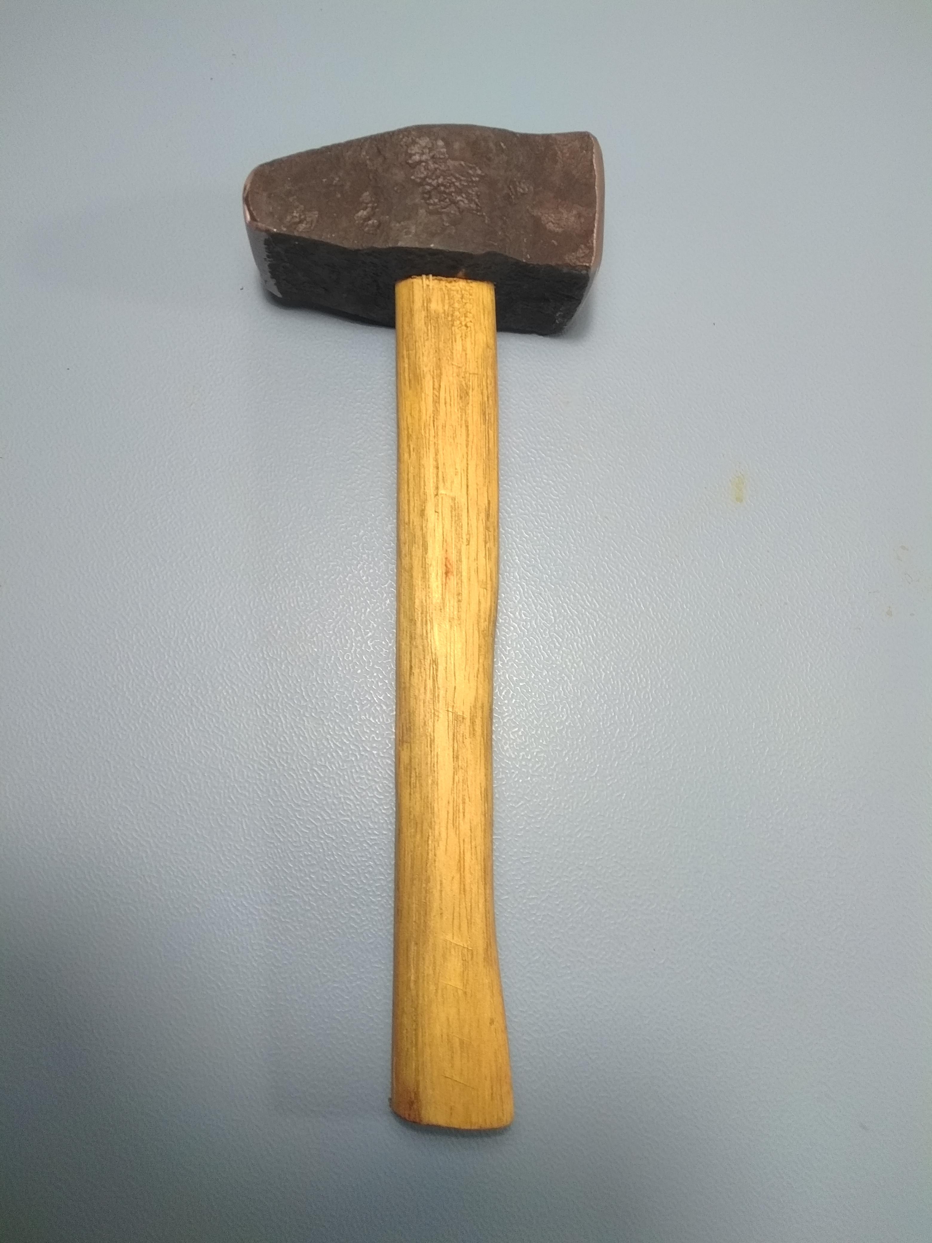 My first hammer! r/Blacksmith