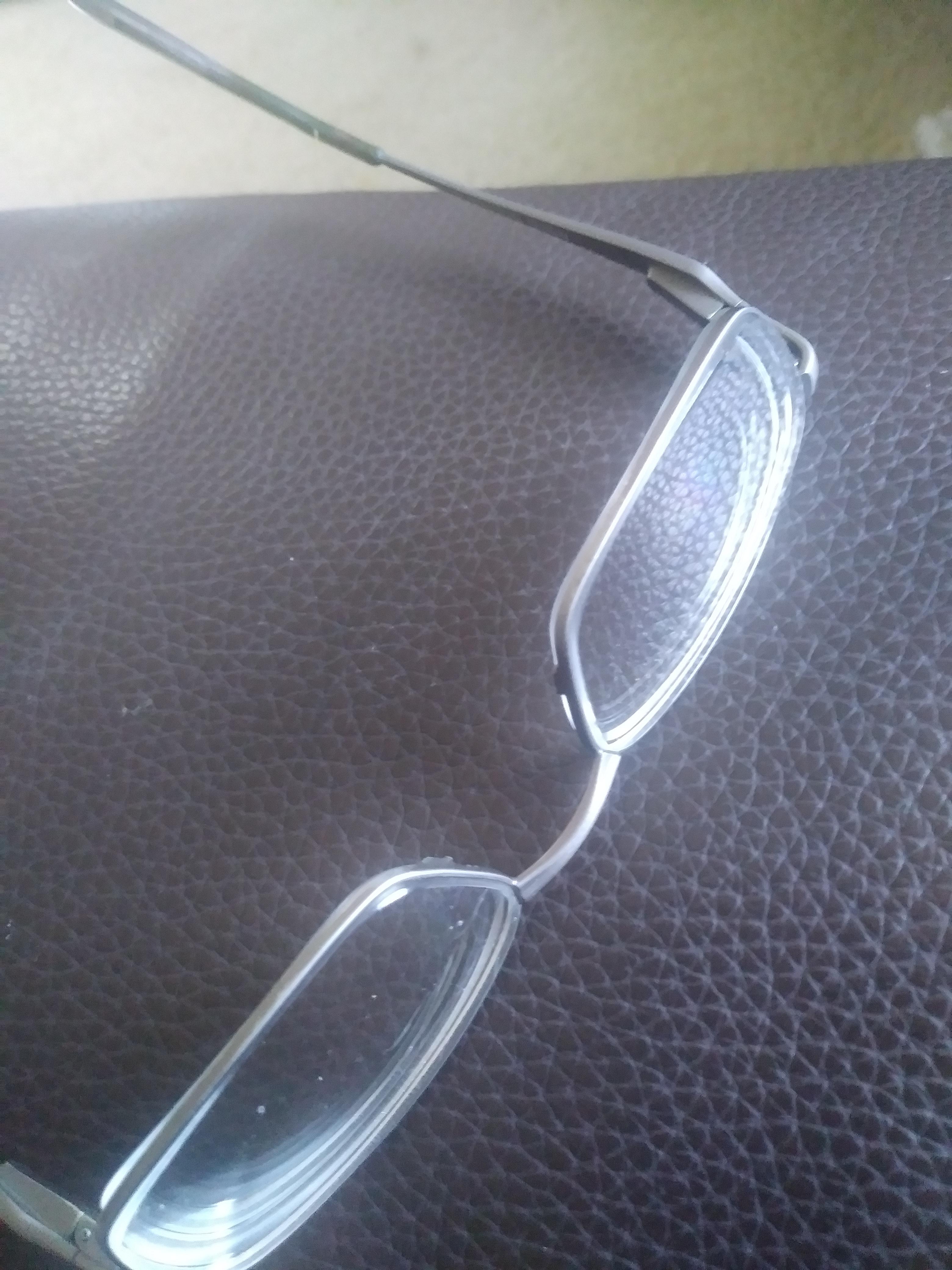 Can nose pieces be welded onto a pair of glasses that are missing them