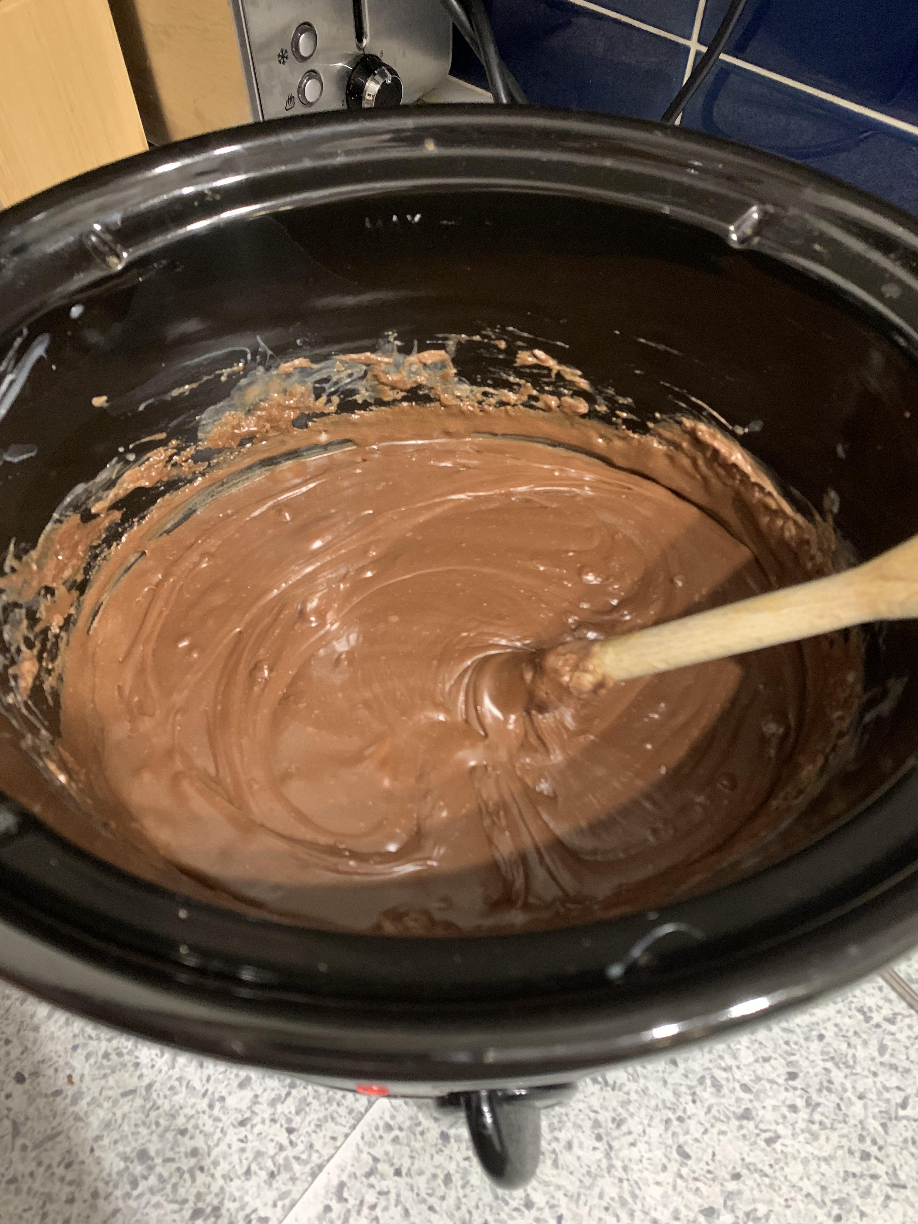 Slow cooker Terry’s chocolate orange fudge, ready after 2 hours