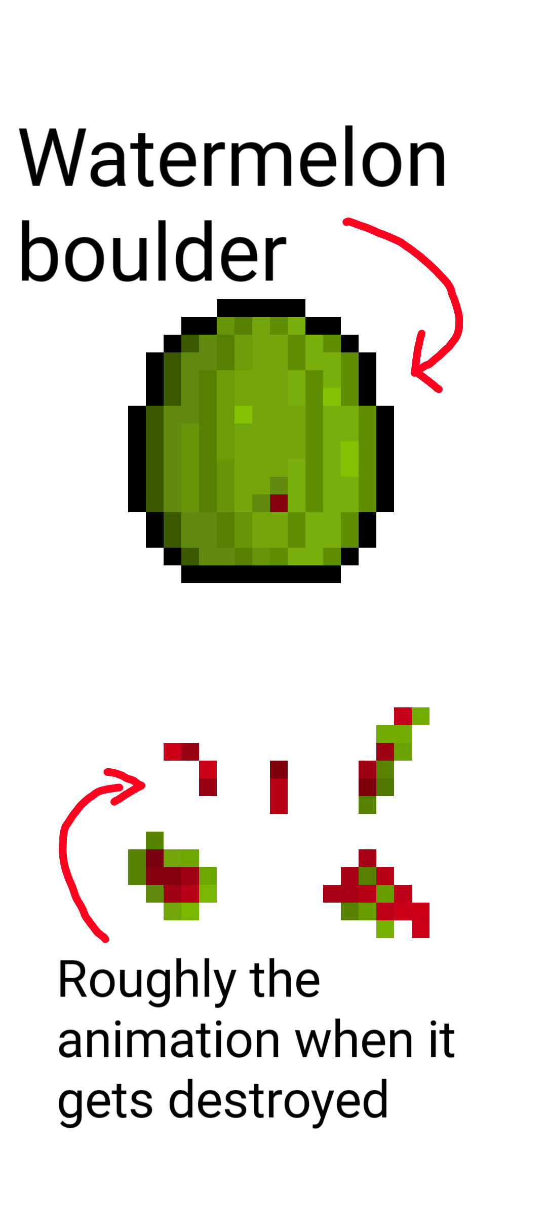 Suggestion for all the boulders in the jungle to be replaced by