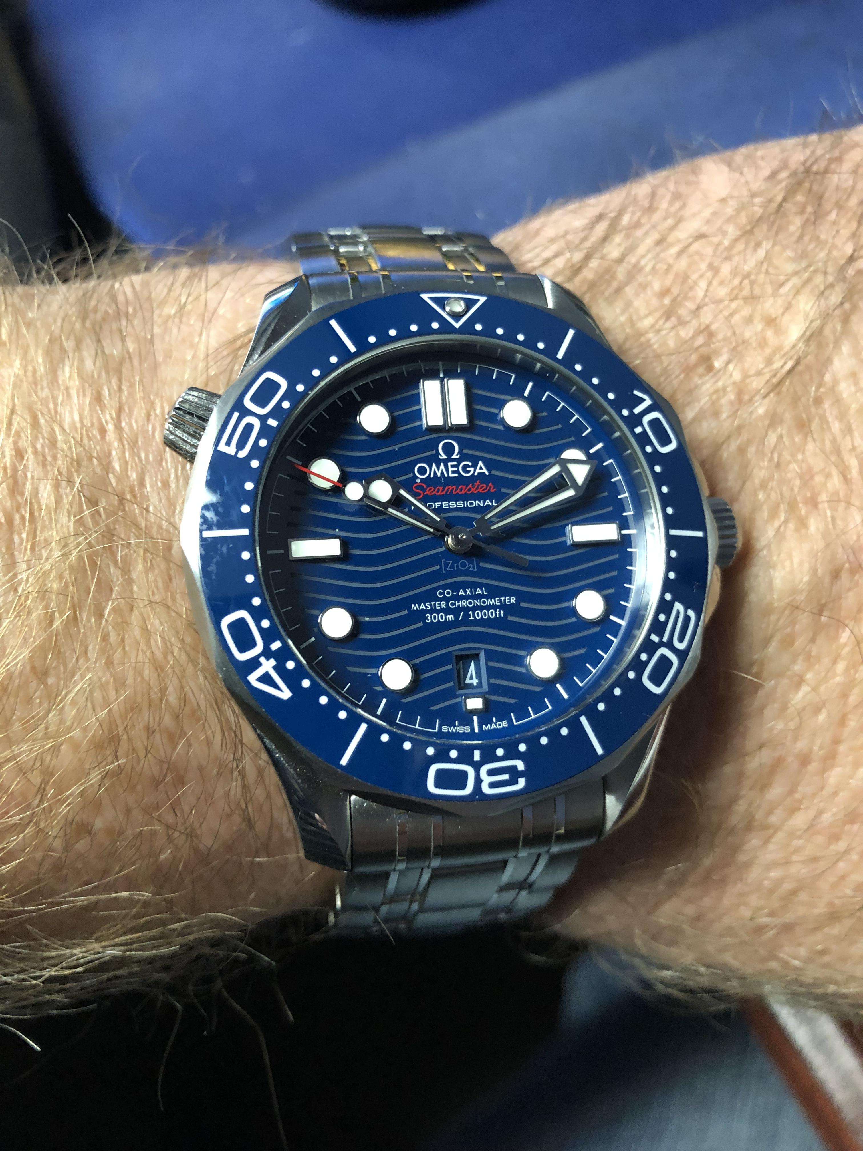 [Omega Seamaster Professional]. So blue you could dive right in. r/Watches