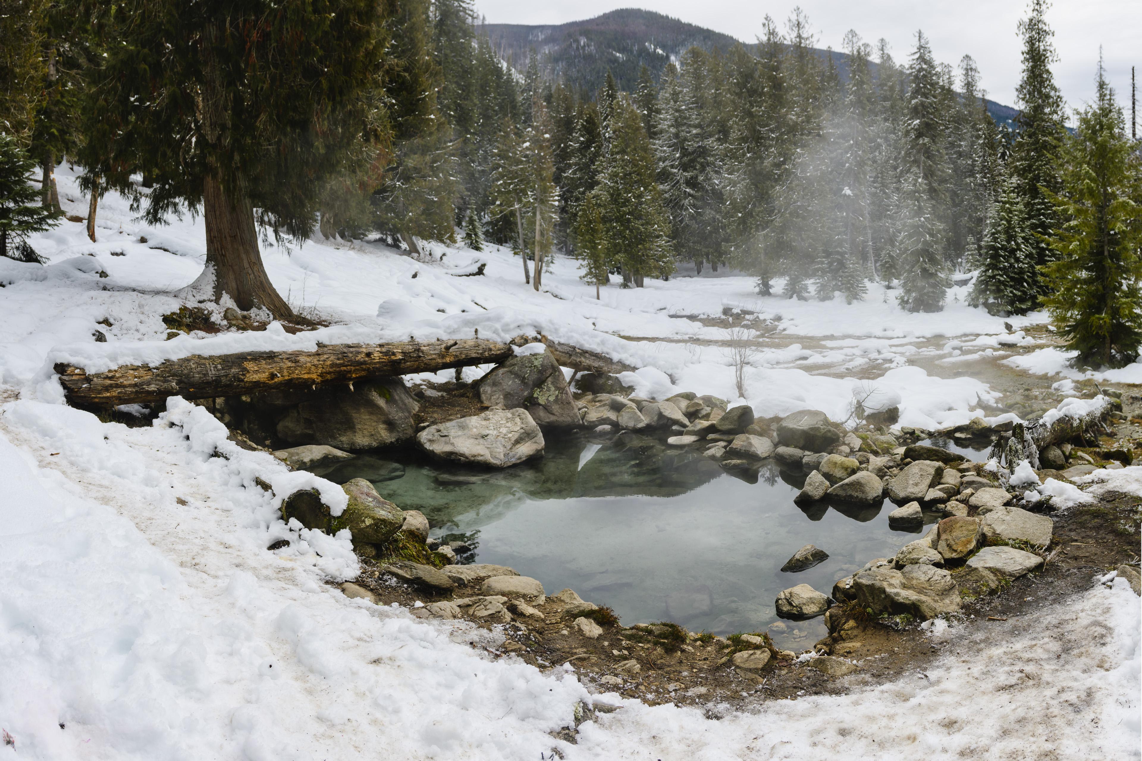 My hot tub, isolation tank, warming hut and destination for the day
