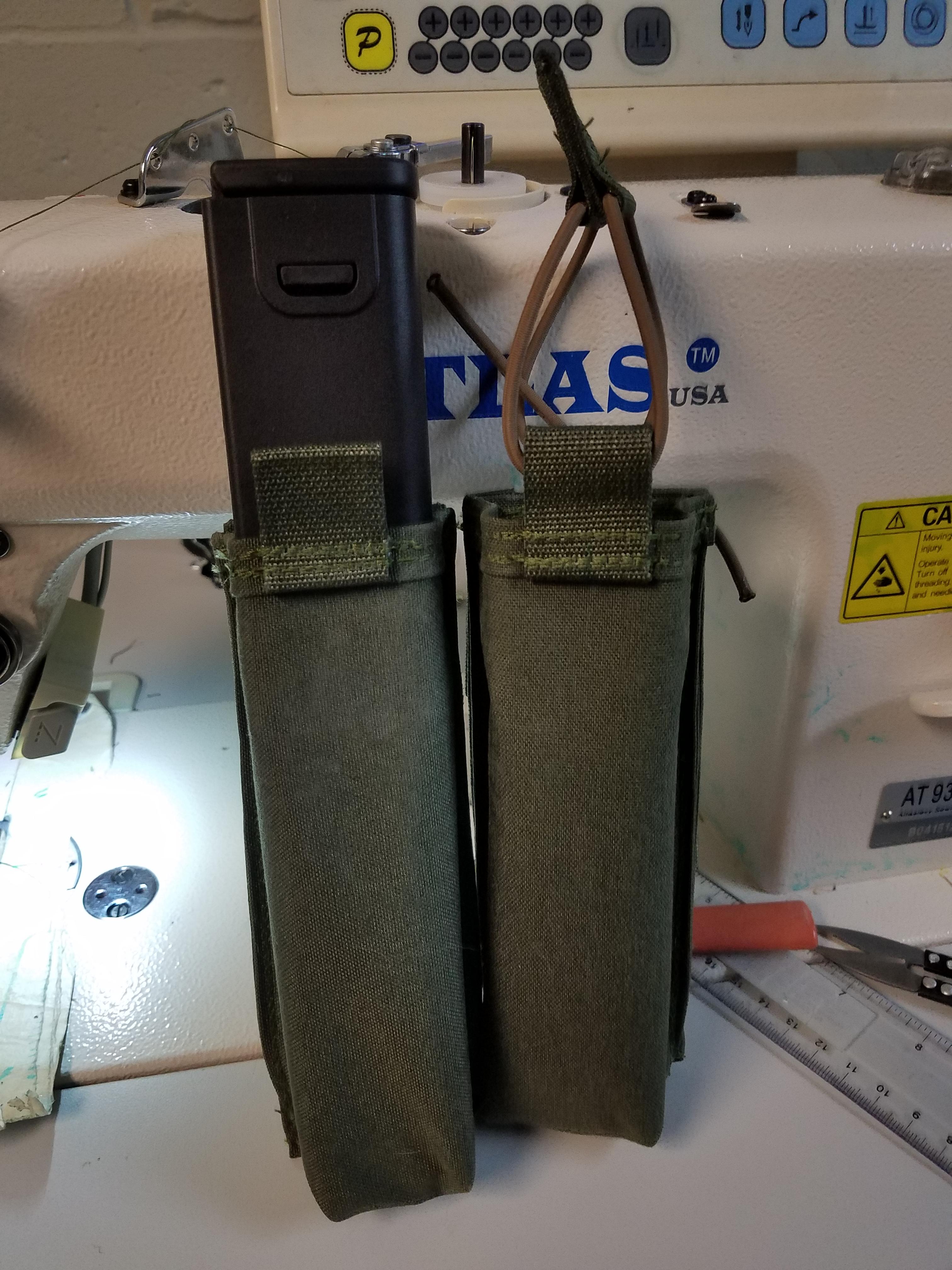 Kriss Vector Submachine Gun Extended Magazine Pouches Constructed of