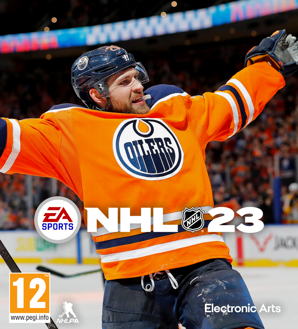 NHL 23 concept cover, featuring Leon Draisaitl r/EA_NHL
