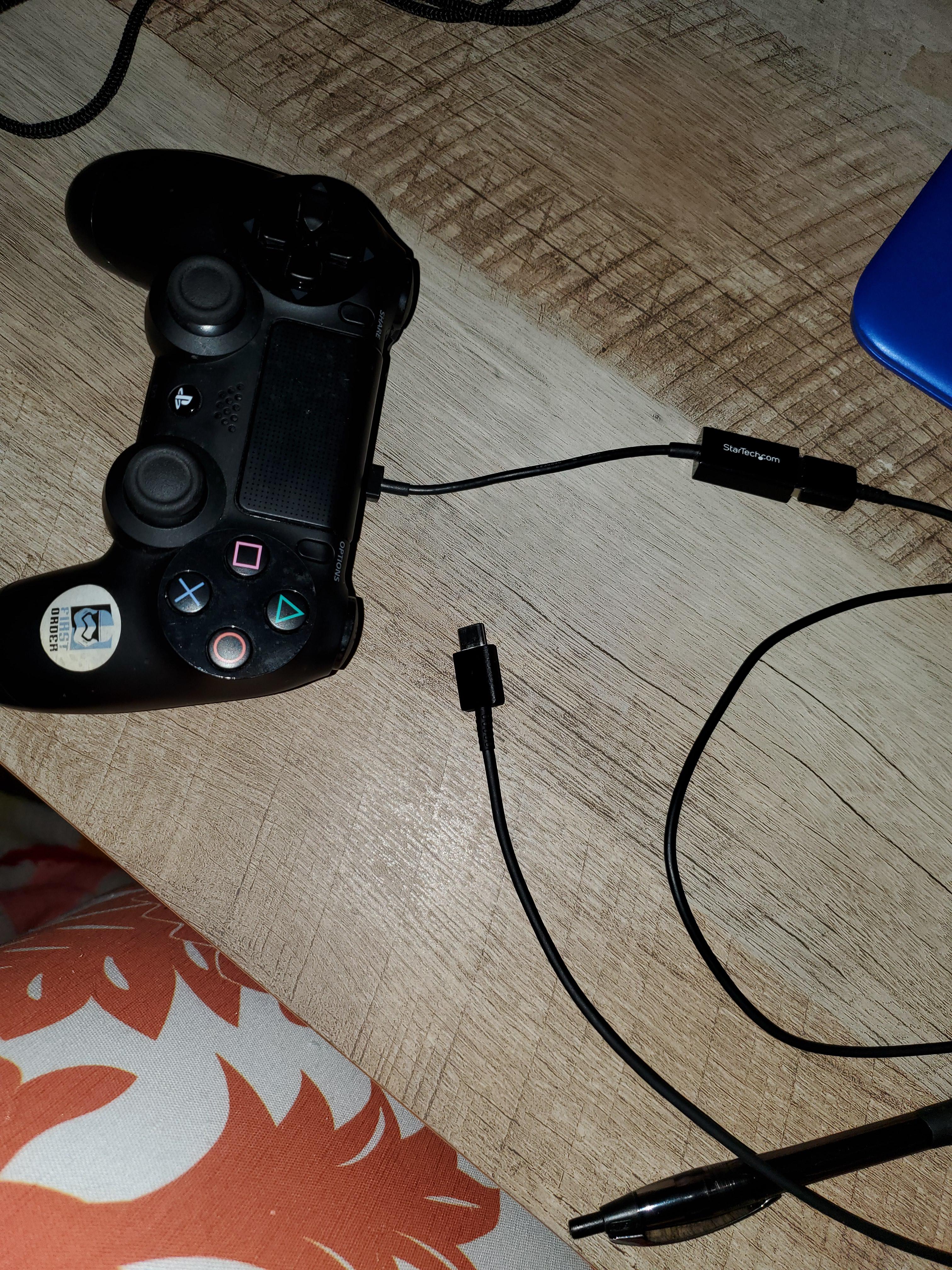 Just got an s10e, have an old micro USB otg cable that worked with my