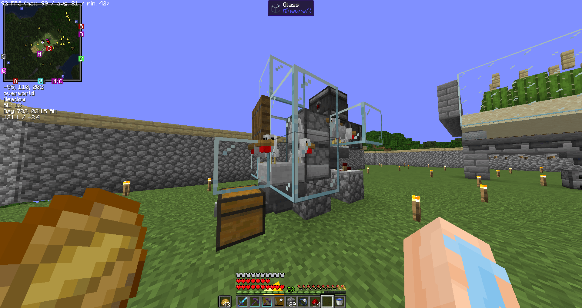 My chicken farm just keeps killing the chickens without cooking them