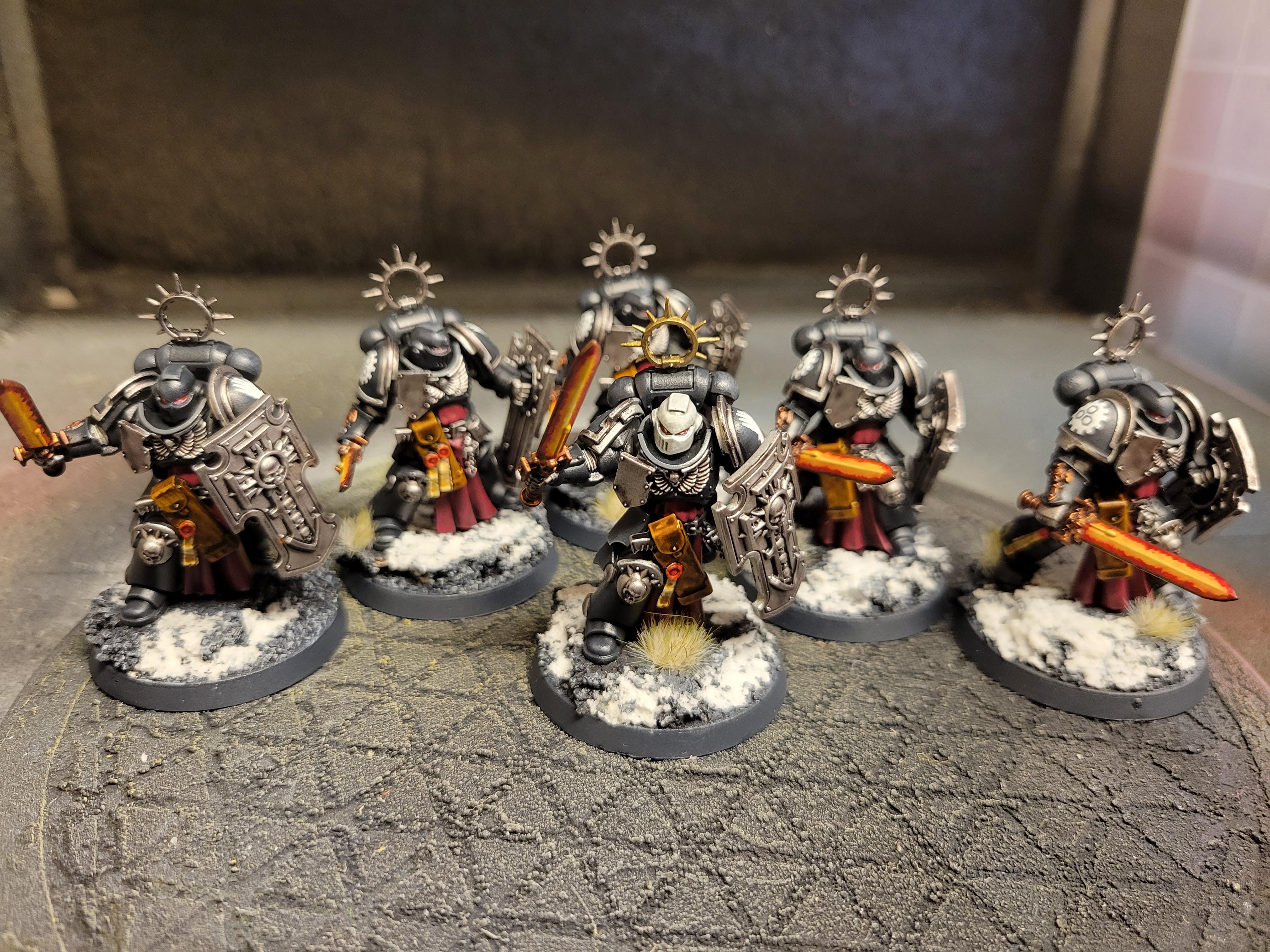 Iron Hands Bladeguard Squad Finished r/IronHands40k
