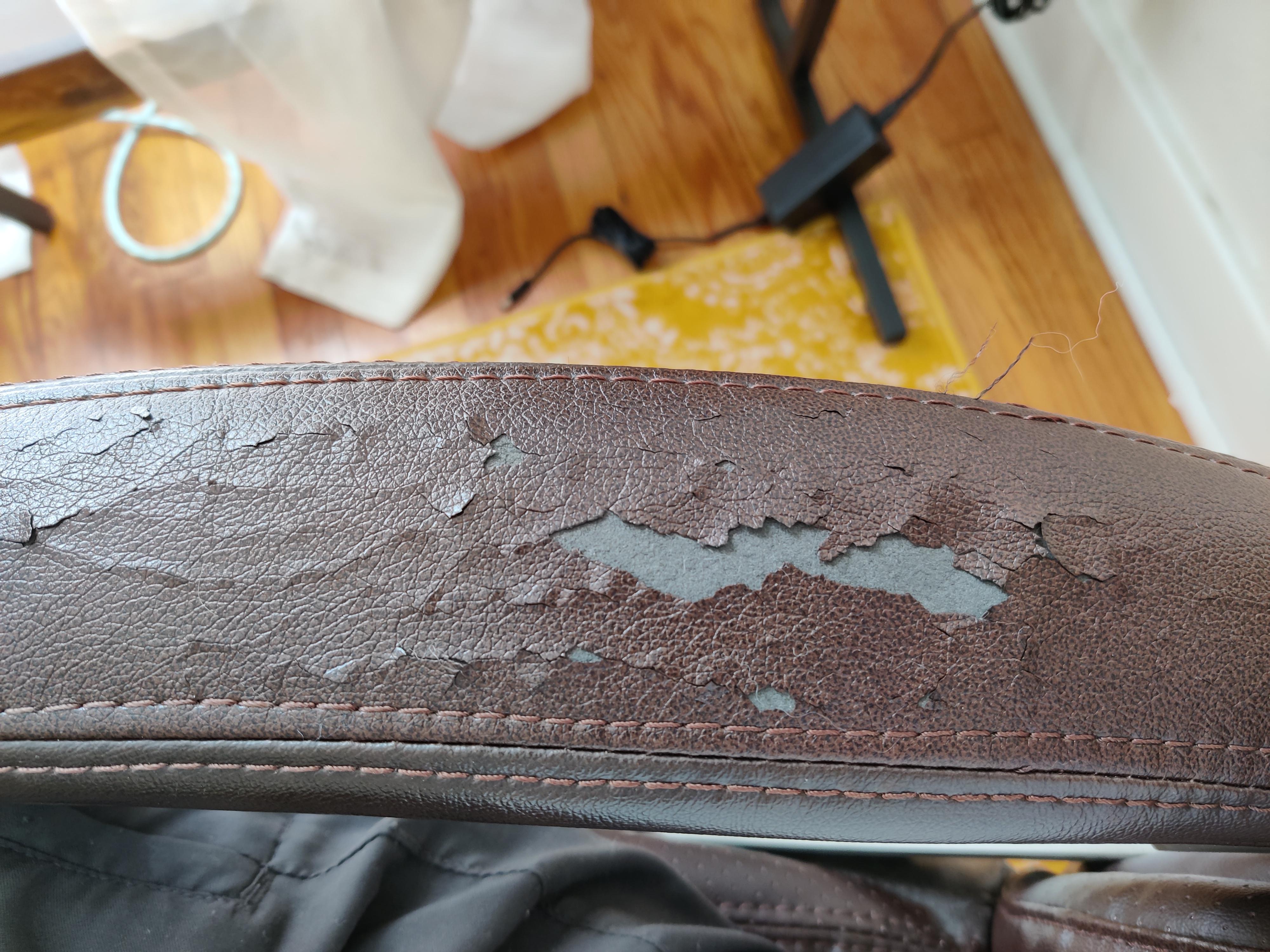 Bonded Leather Chair Repair? r/Frugal