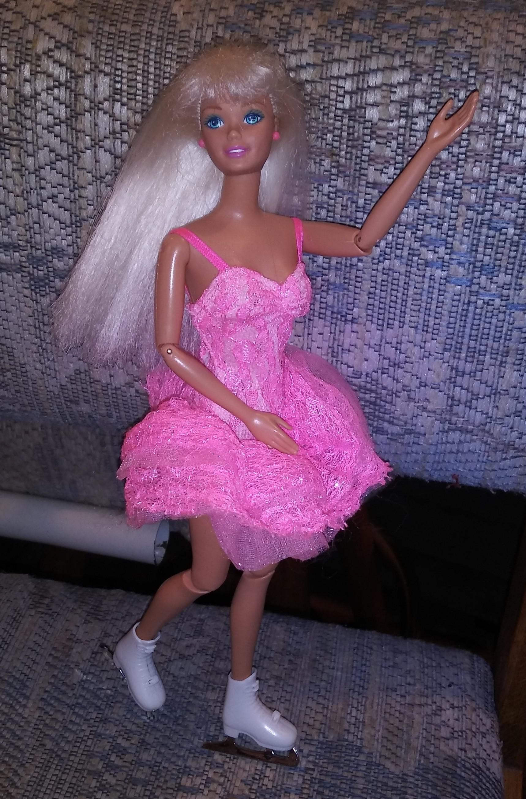 I rescued this nude Barbie from a thrift store for $2. She was