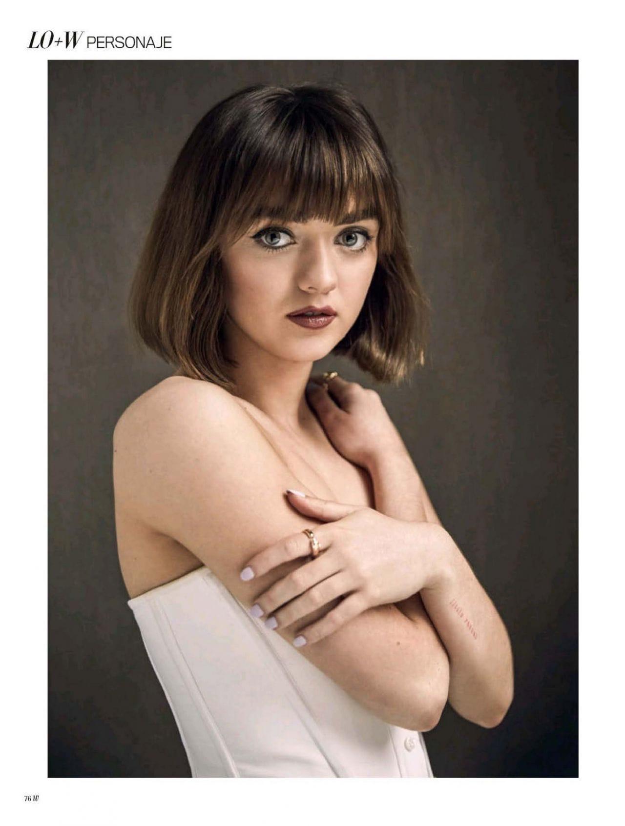 Maisie in Spanish Magazine photoshoot r/maisiewilliams