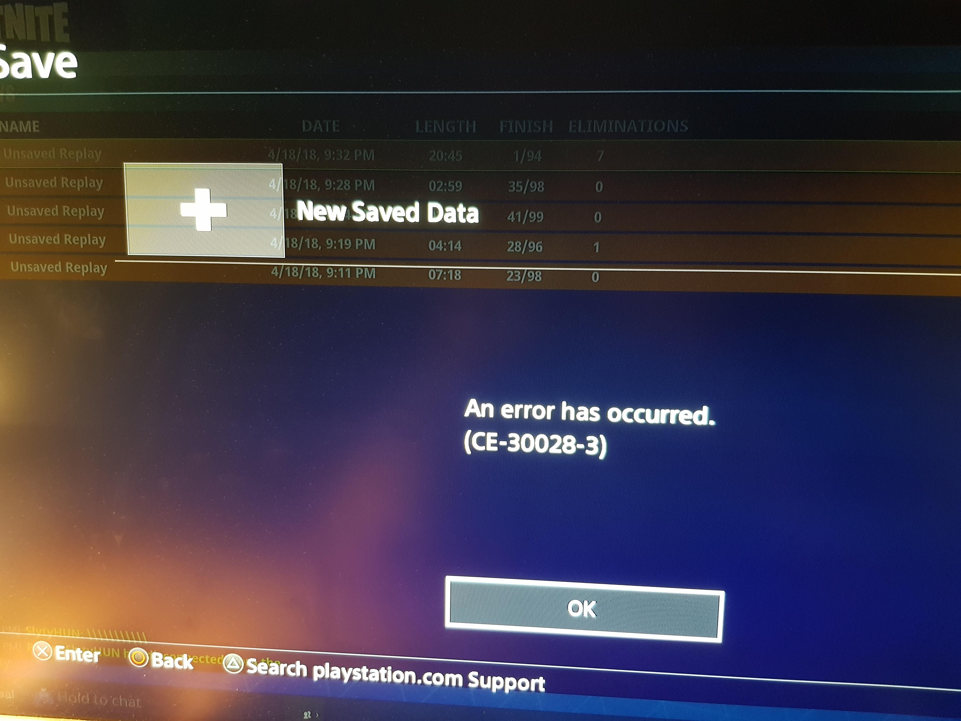 why cant i save my replays? on ps4 r/FortNiteBR