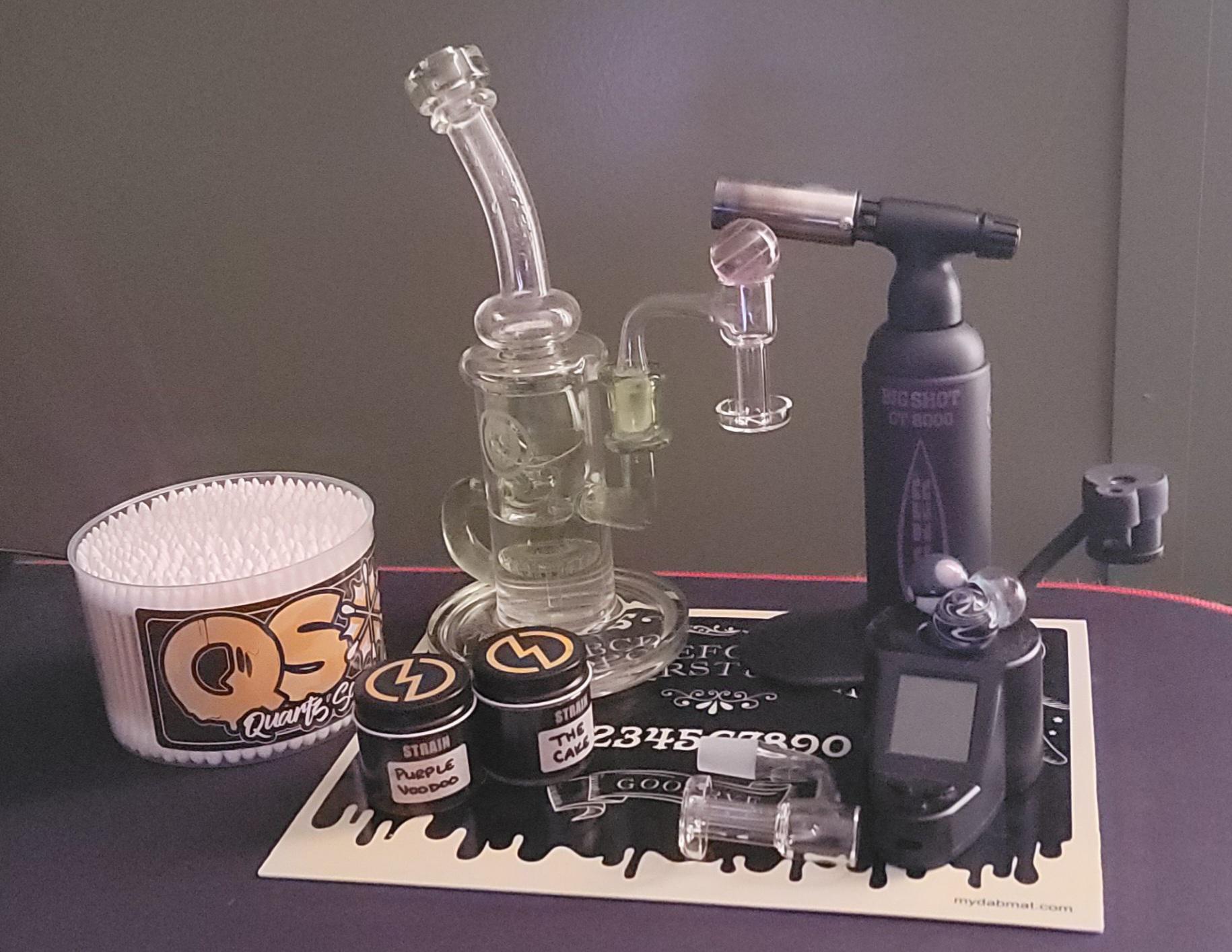 setup mostly finished r/Dabs