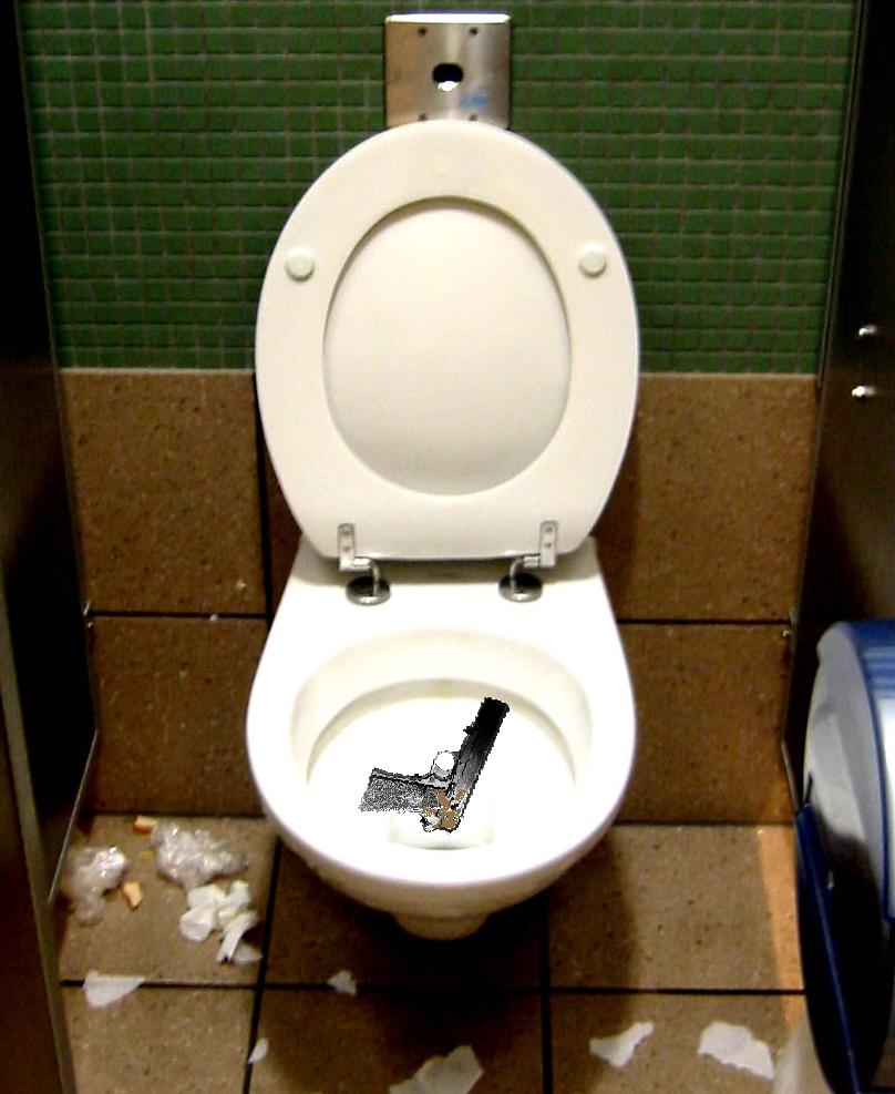 I love you Toilet Gun. You are always there for me when I least expect