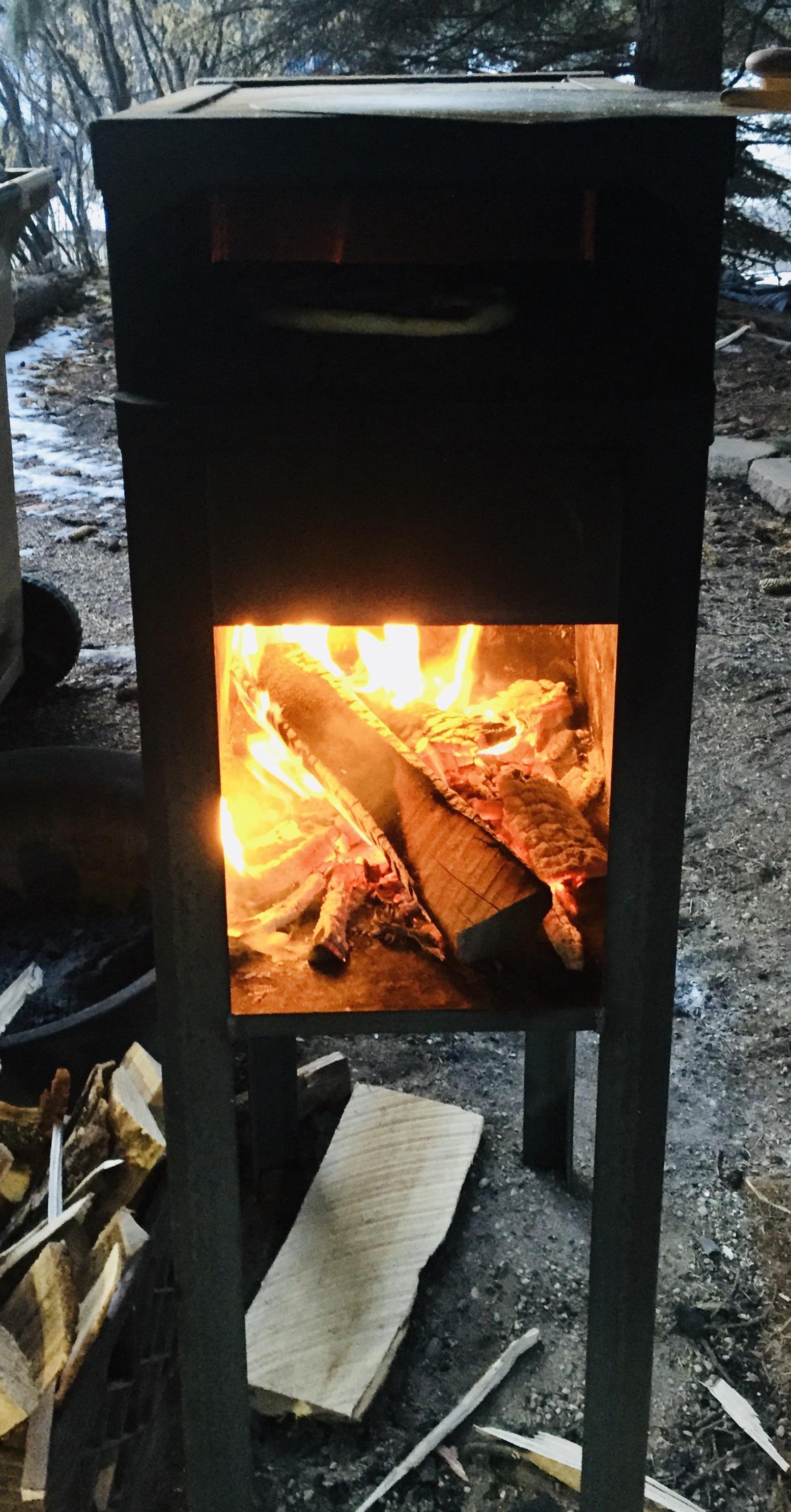 Homemade oven Inspired by the Stadler made. r/pizzaoven