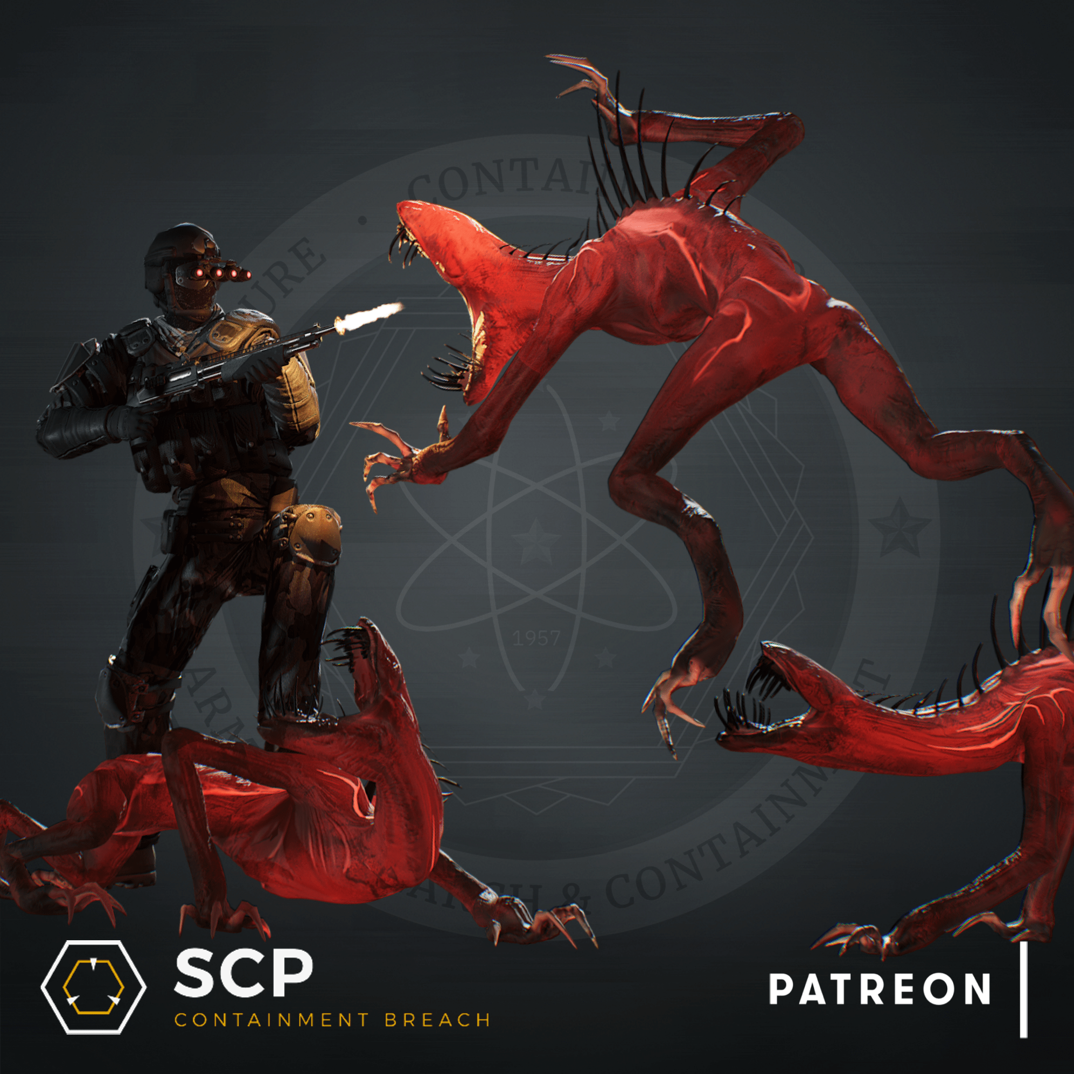 SCP Unity MTF Model Showcase SCP
