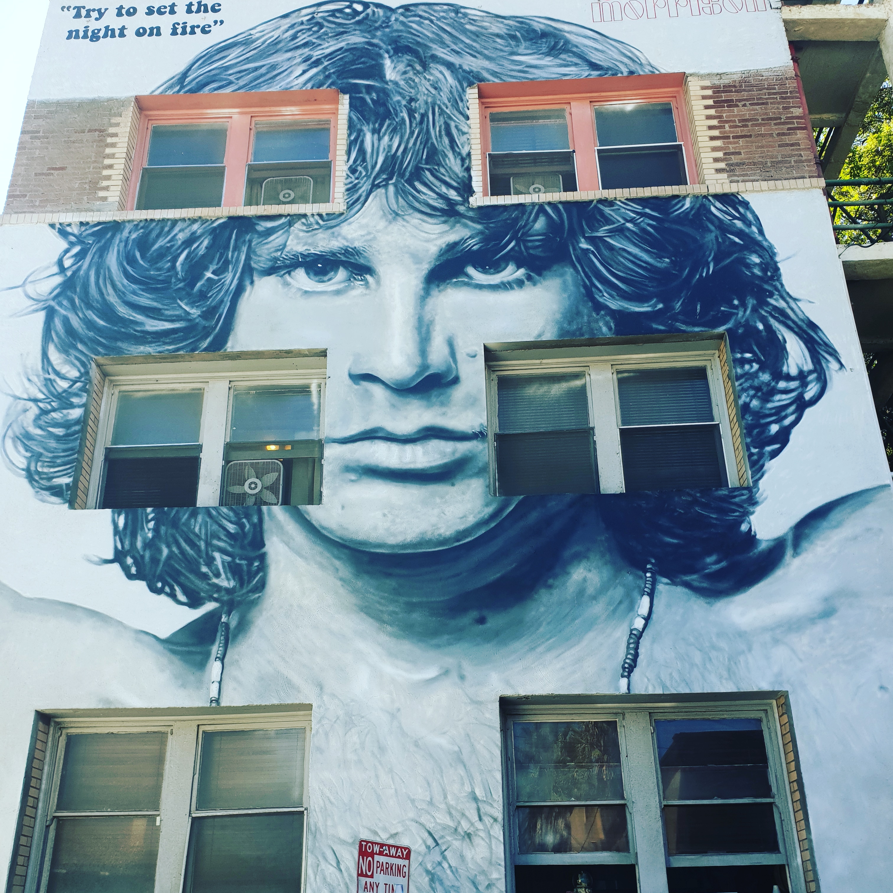 Great mural of Jim over at Venice beach r/thedoors