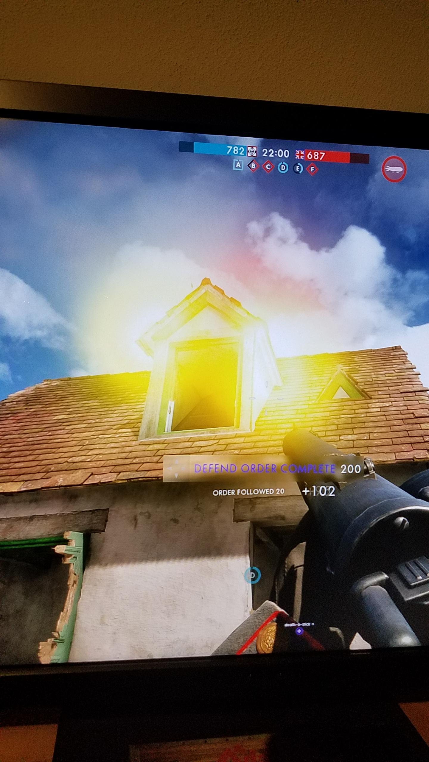 I think this is the manifestation of Saint Quinton. r/battlefield_one