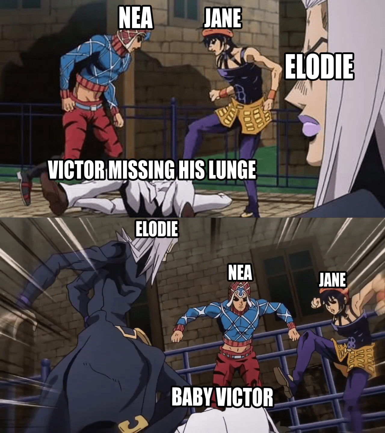 ...and here comes ACE WITH THE STEEL CHAIR! r/deadbydaylight