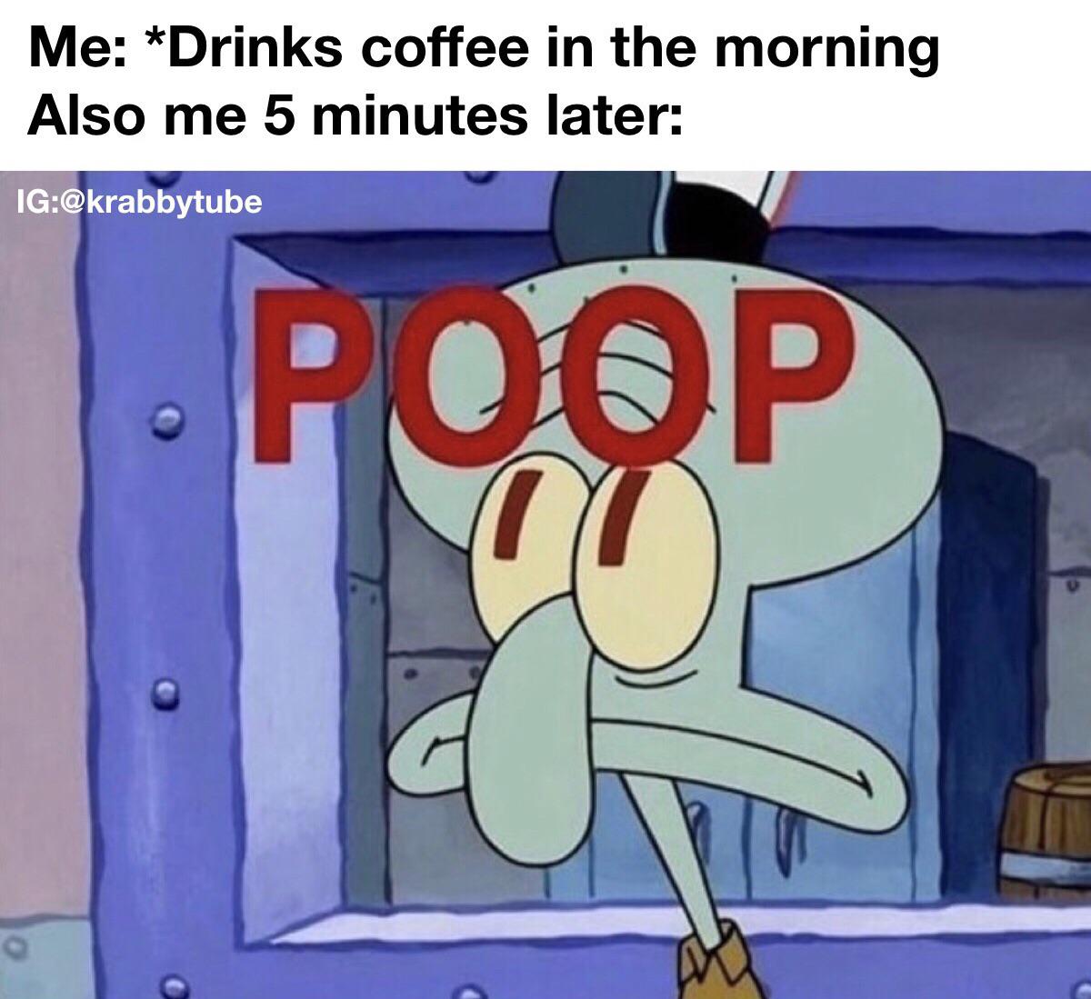 Spongebob Meme Poop