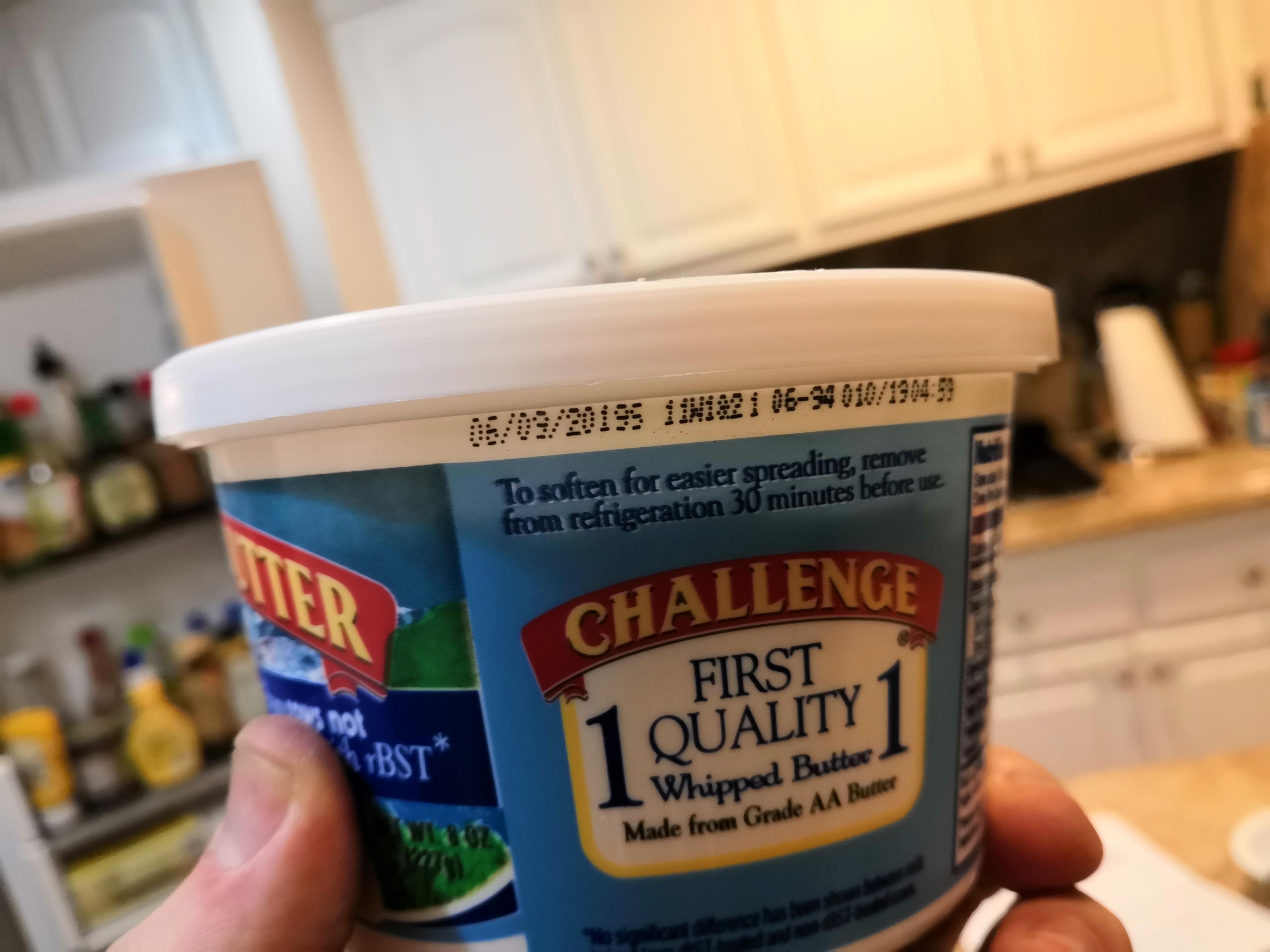 This butter won't expire for another 18,176 years. Money well spent