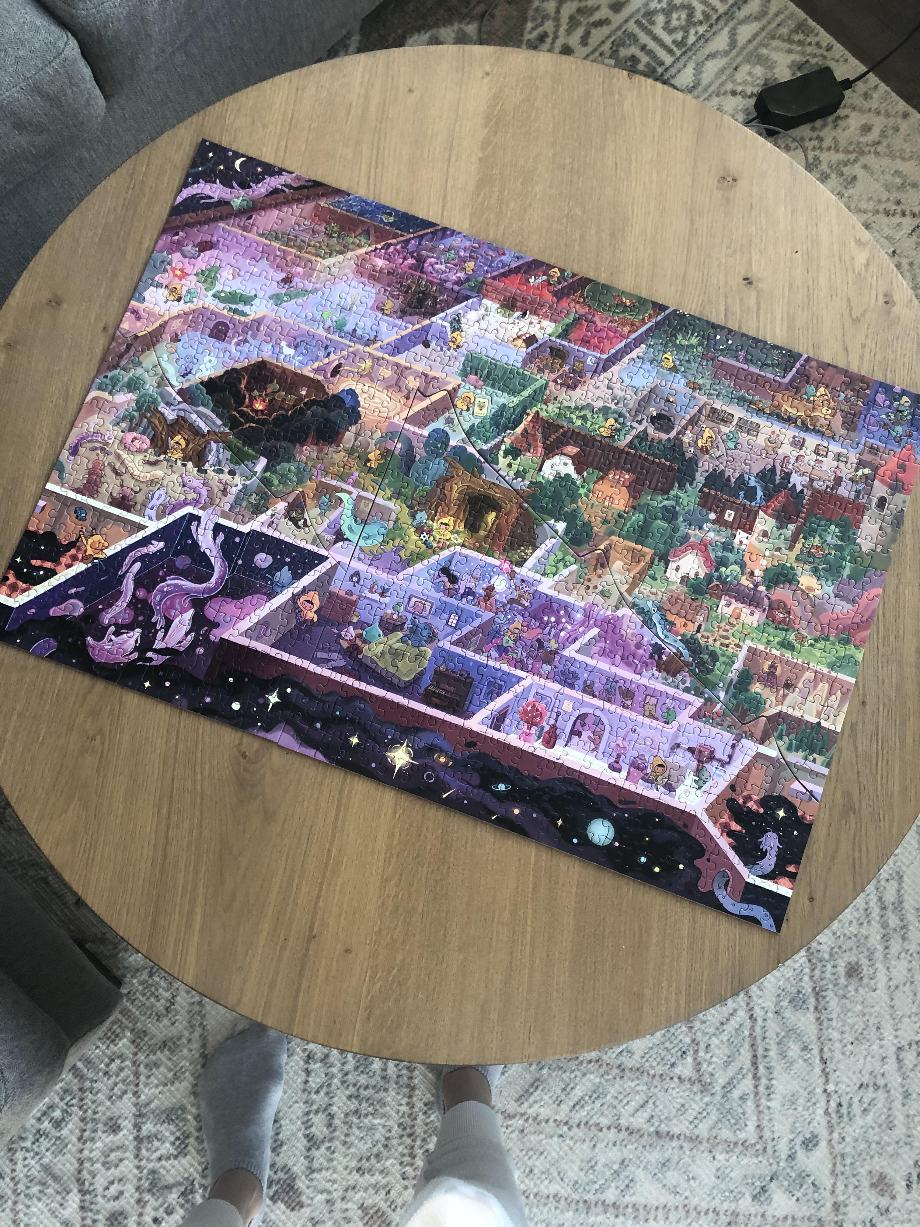 Magic Puzzle Company's The Mystic Maze 1000 piece Beautiful puzzle