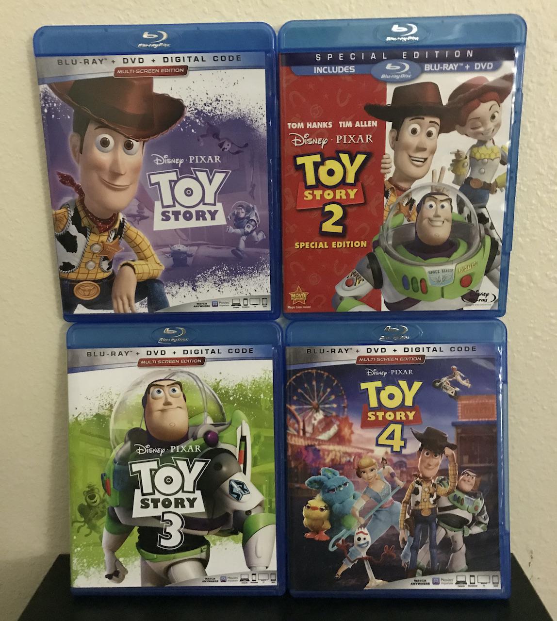 I thought I'd share my entire Toy Story BluRay collection. r/Pixar