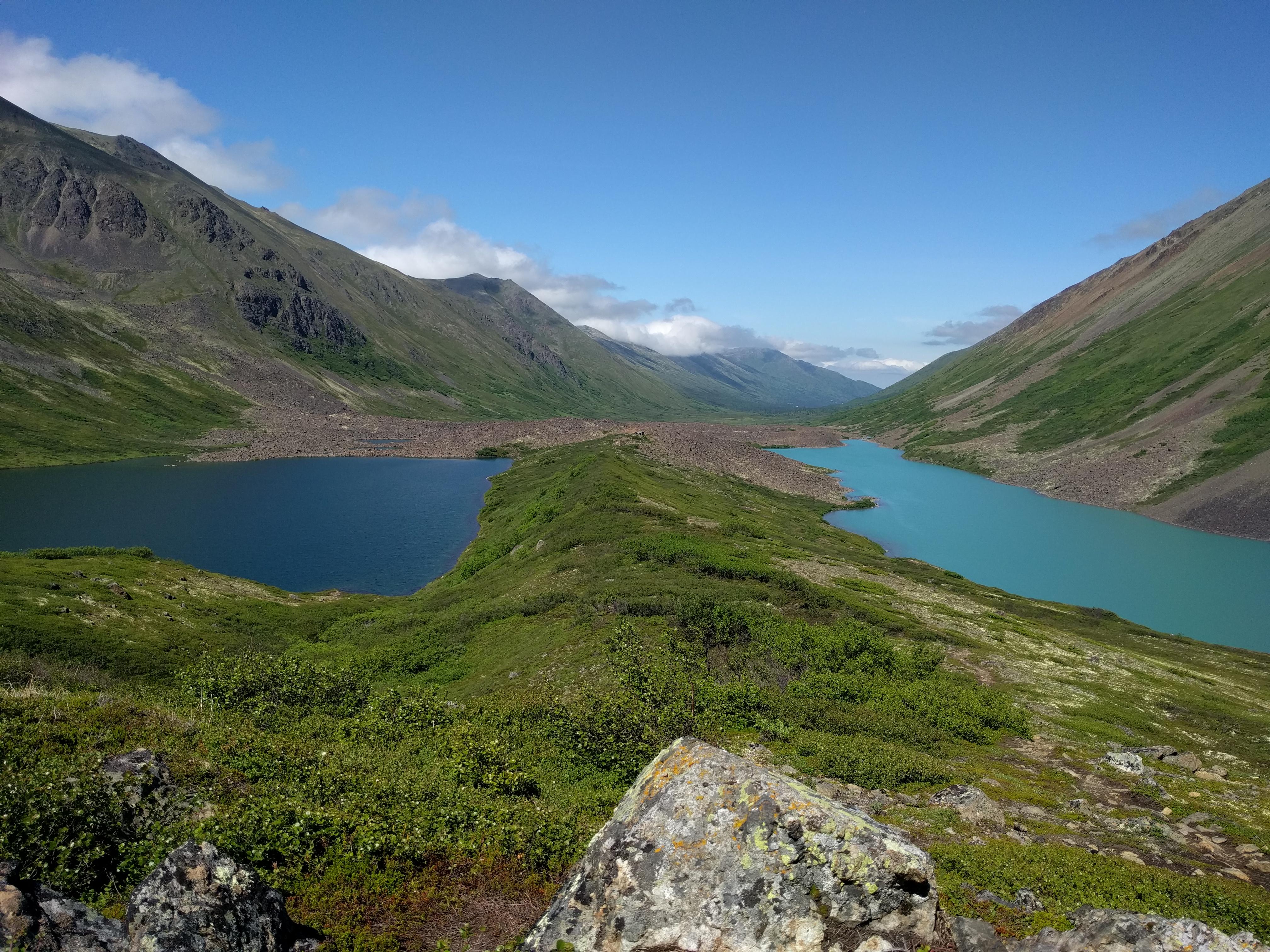 Eagle and Symphony Lakes, South Fork Eagle River Trail, Alaska (OC
