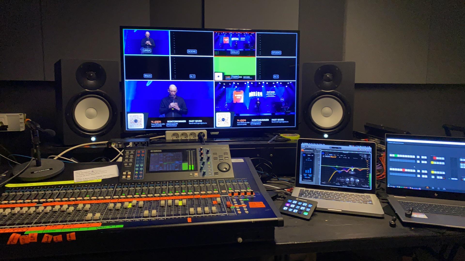 Mixing sound for Church livestream today r/BroadcastSound
