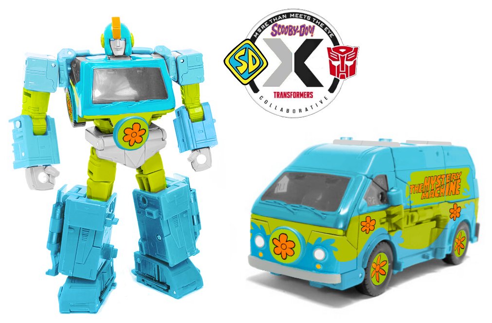 Transformers Collaborative X Scooby Doo Mysterytron r/transformers