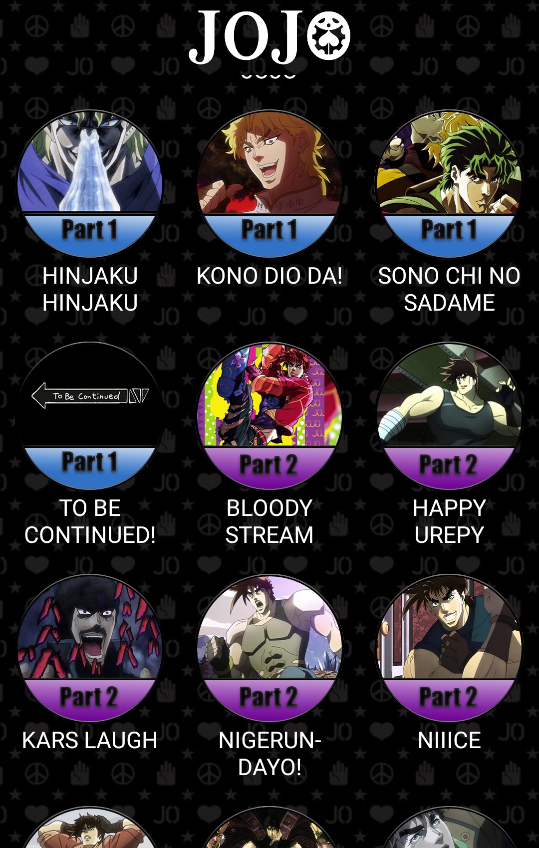 I have a Jojo soundboard r/lostpause