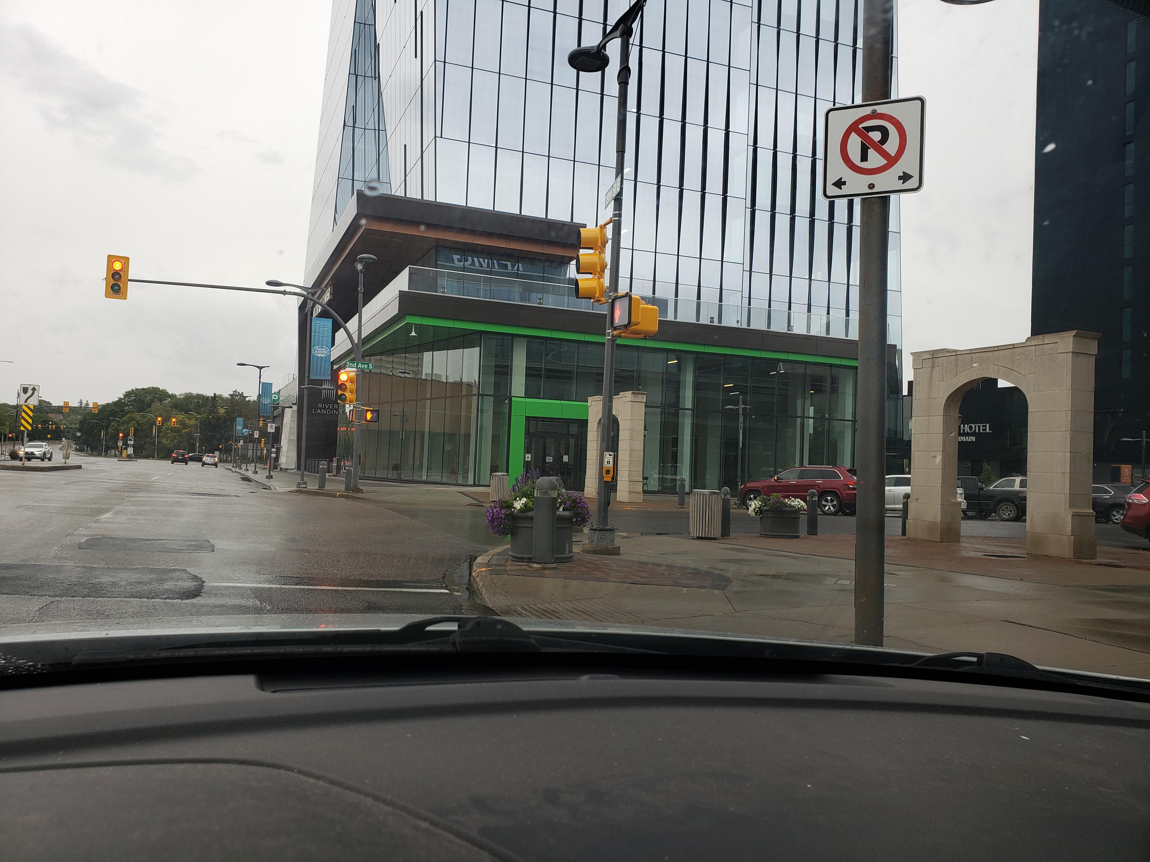 Looks like the TD downtown branch is moving into River Landing soon