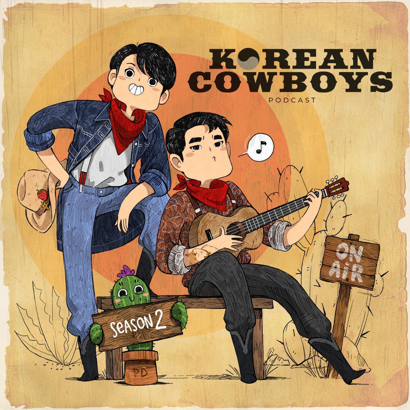 Aaron Kwak & Joel Jay Lane Korean Cowboys Season 2 (Image Teaser) kpop