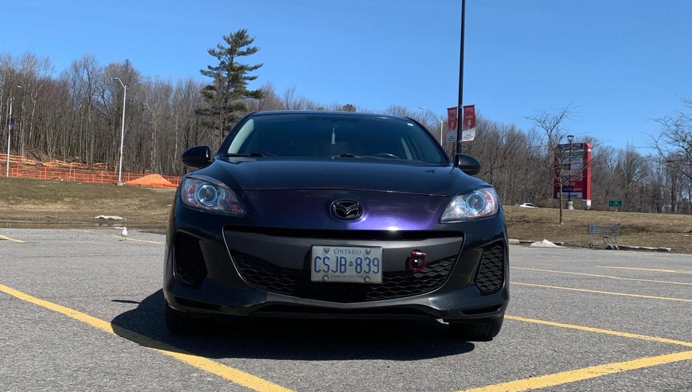 Front end Friday!! Lowering my car soon 😈 r/mazda3
