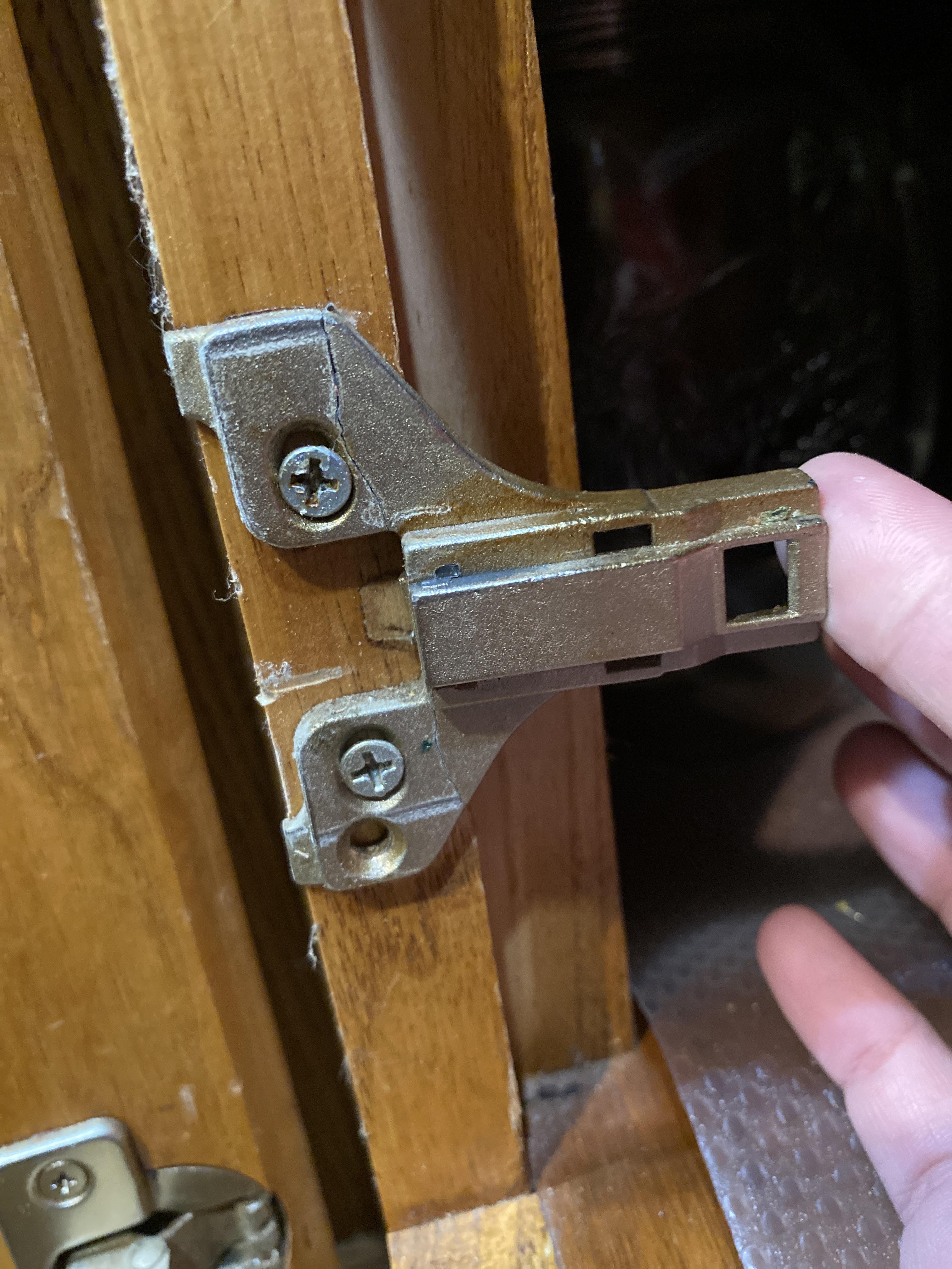 Does anyone know how I can replace my broken hinges?