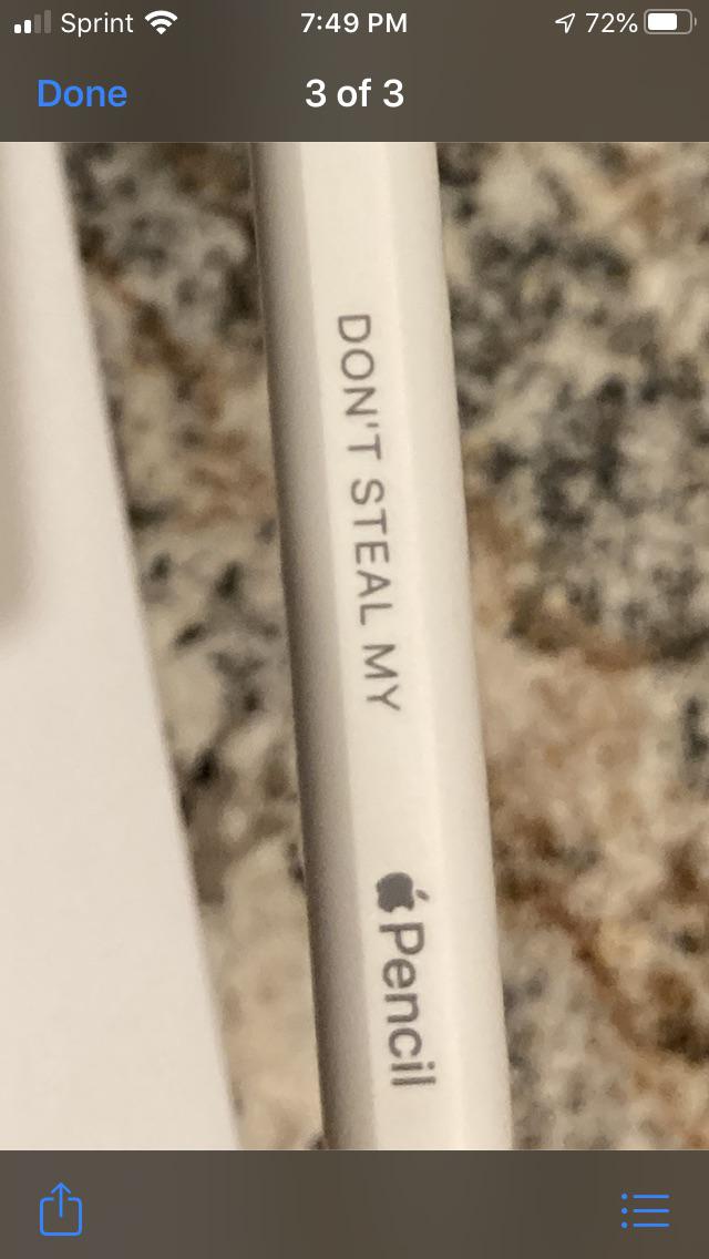 My Apple Pencil is unstealable! r/iPadPro