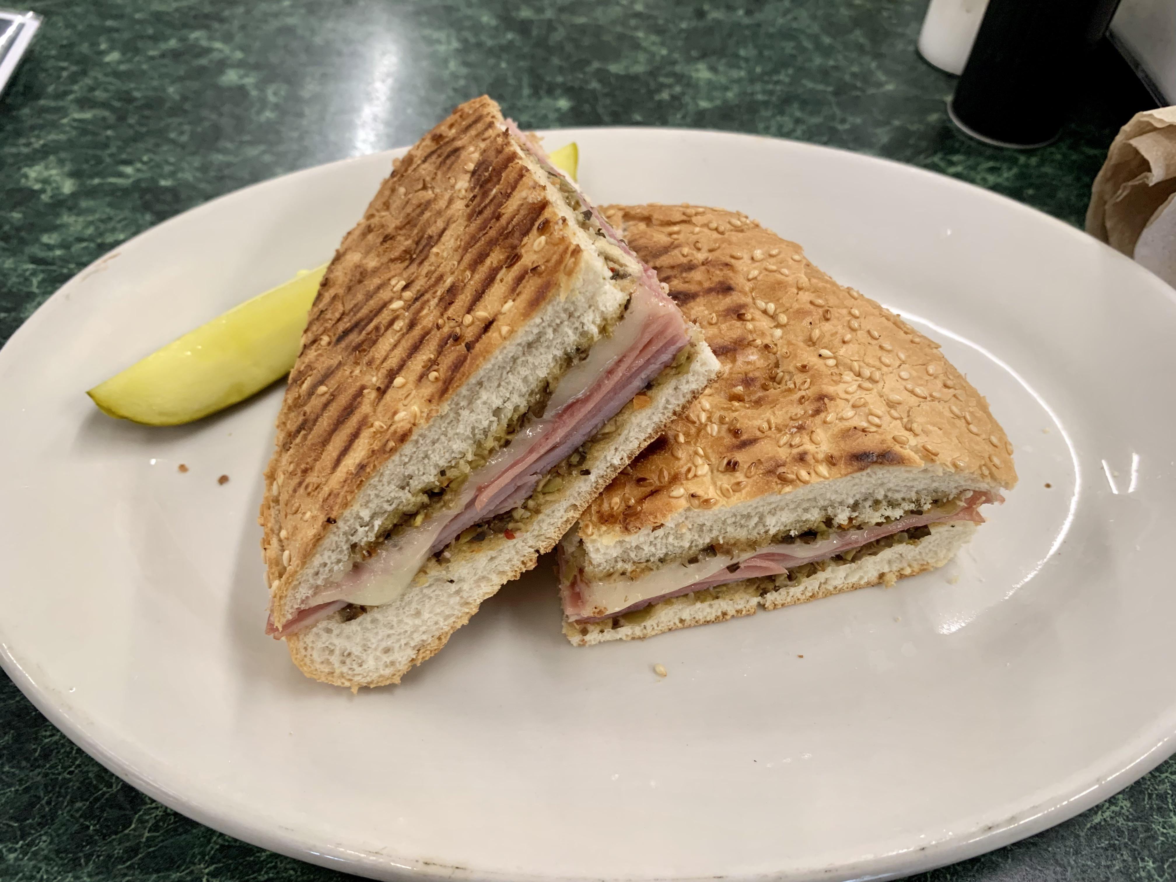 Closest thing I can find to a muffuletta here in TN.. not exactly the