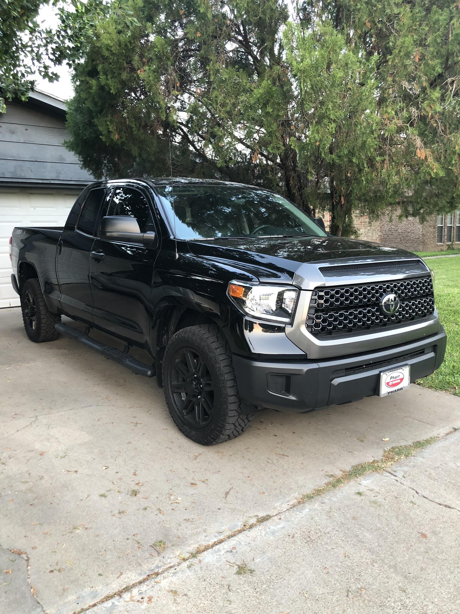 My first truck! 2019 Toyota Tundra SS double cab! Excited to finally be