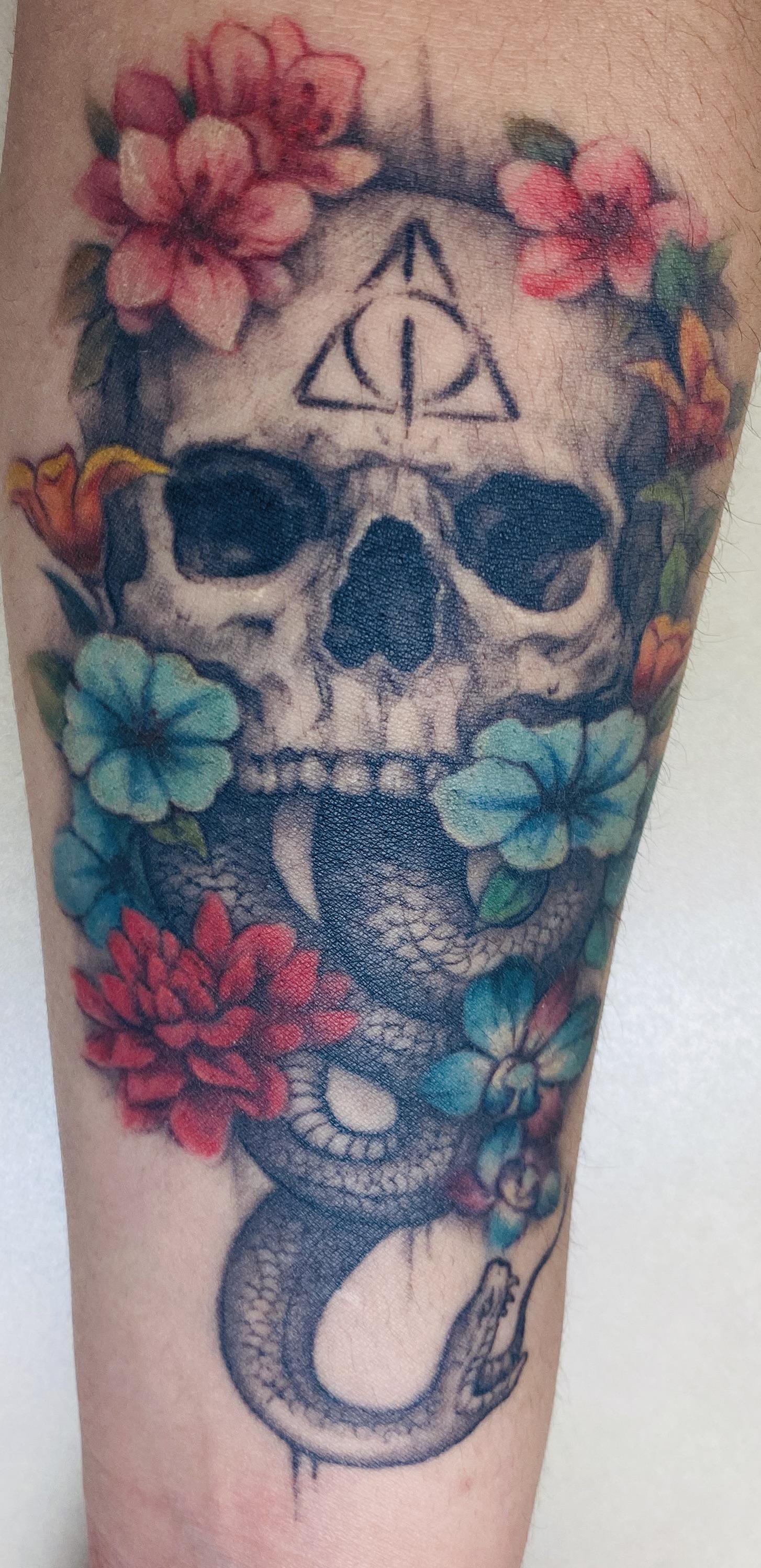 My newest tattoo done by Lilly Binns @ Only Forever Tattoo in SLC, UT. Very talented young