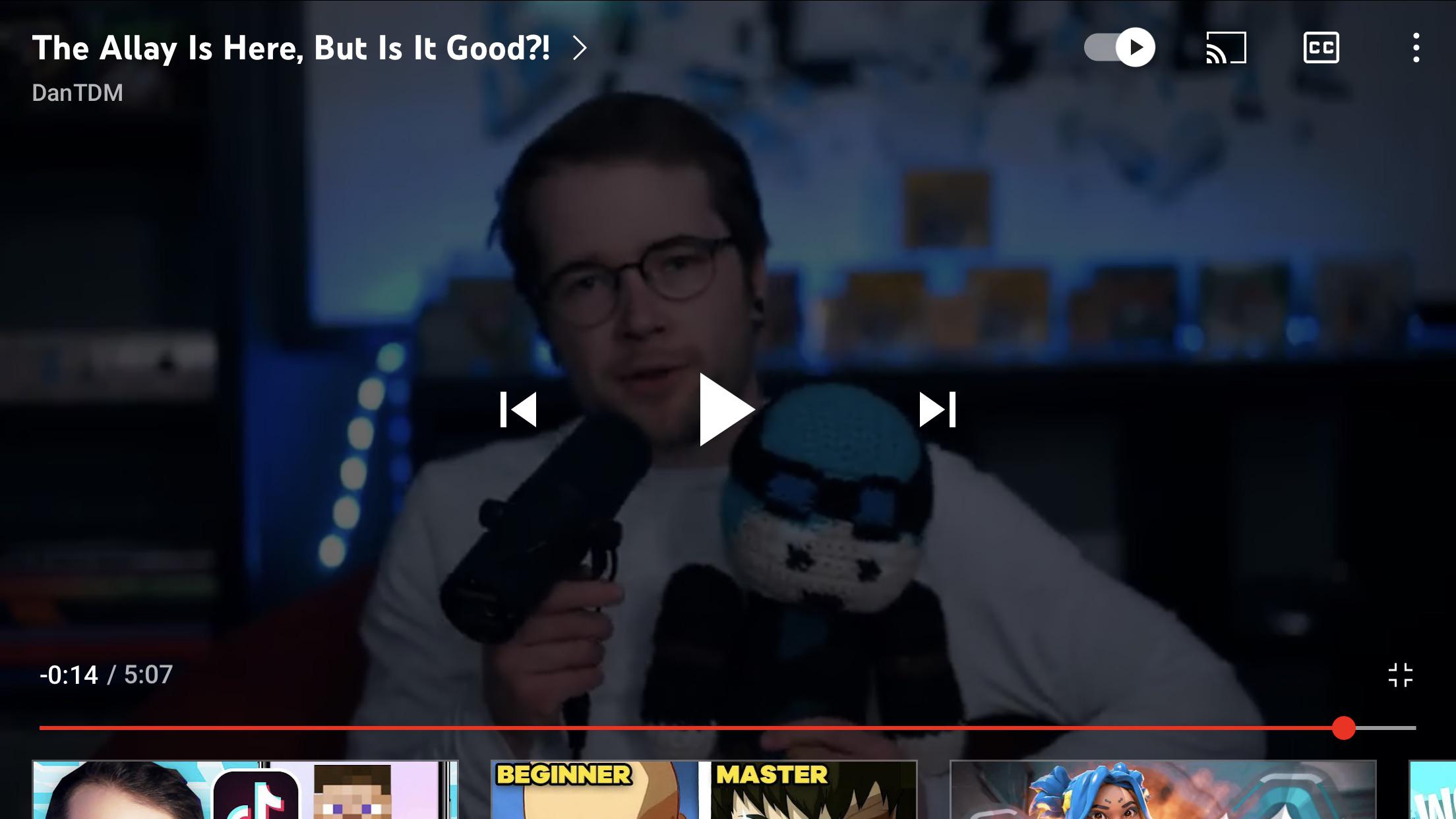 Top ten moments before disaster DanTDM