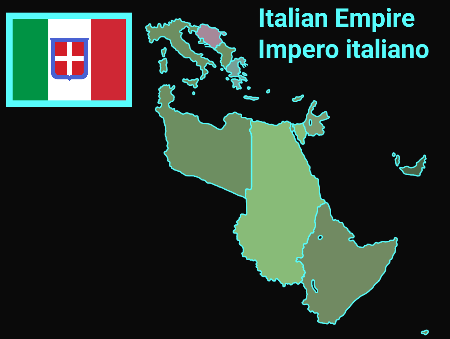 TNO Mapping Italian Empire (New version) TNOmod