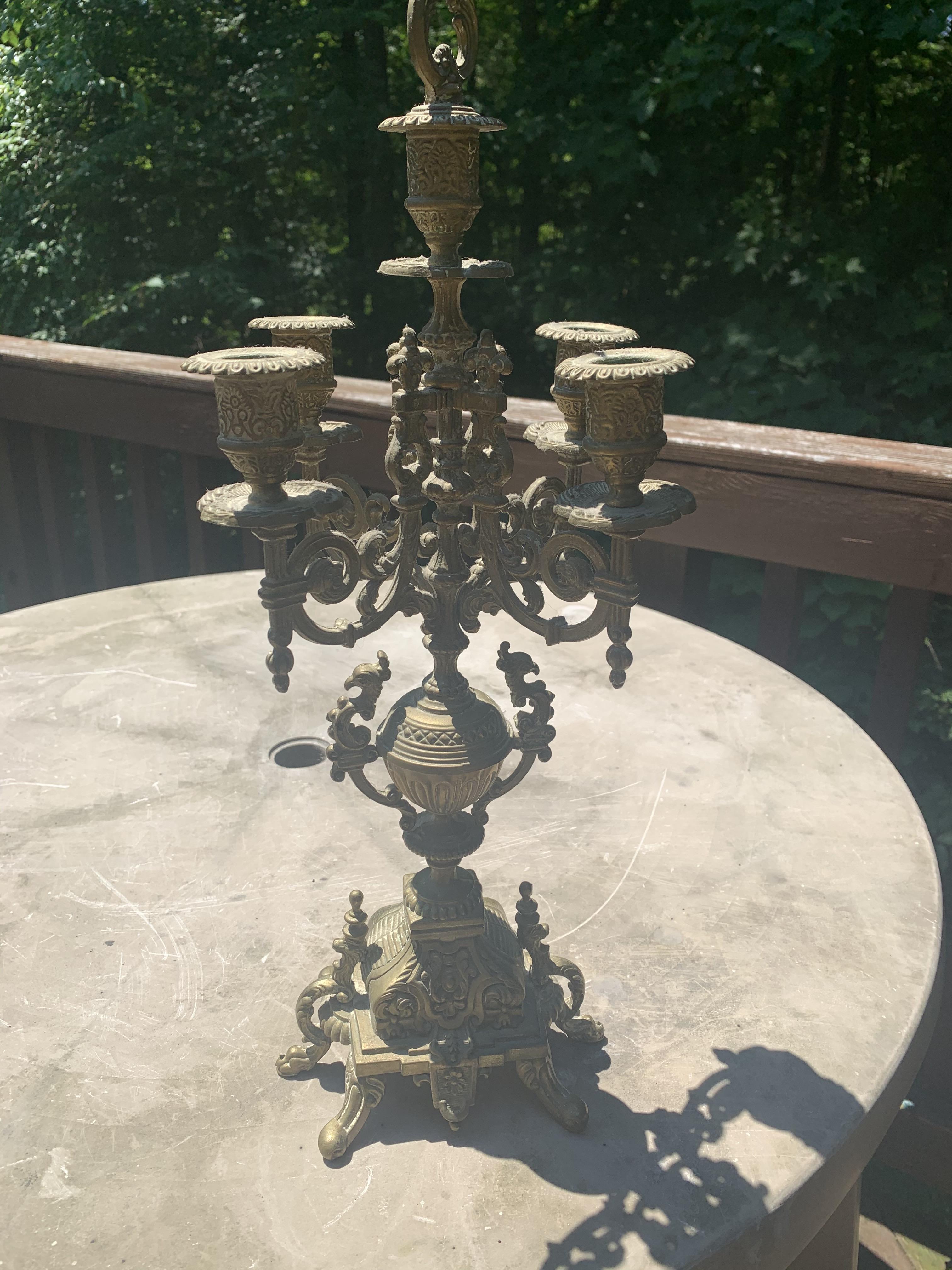 Old Candelabra r/Antiques