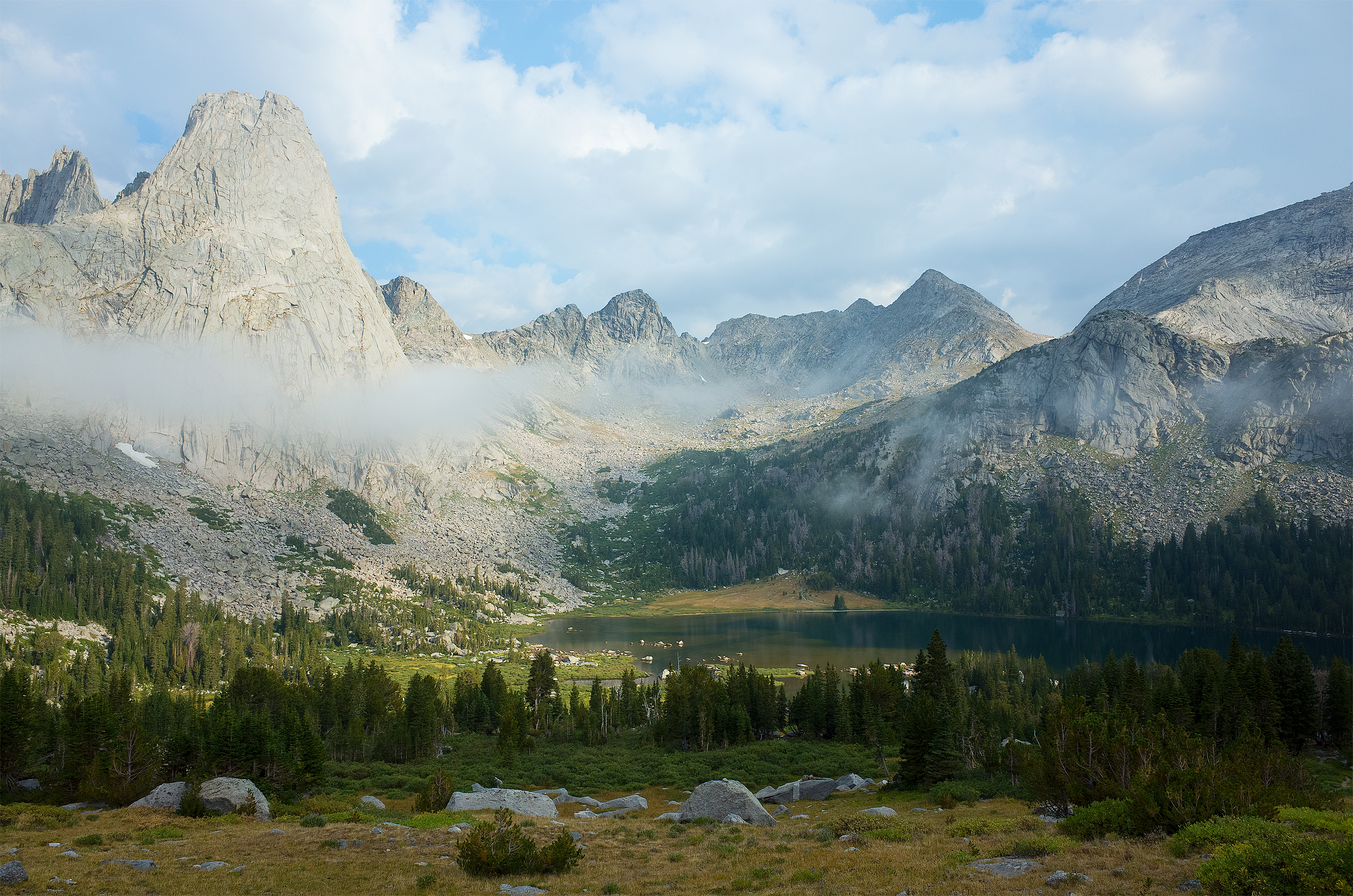 Cirque of the Towers, Wind River Range WY [3000 × 1987] [OC] r/EarthPorn