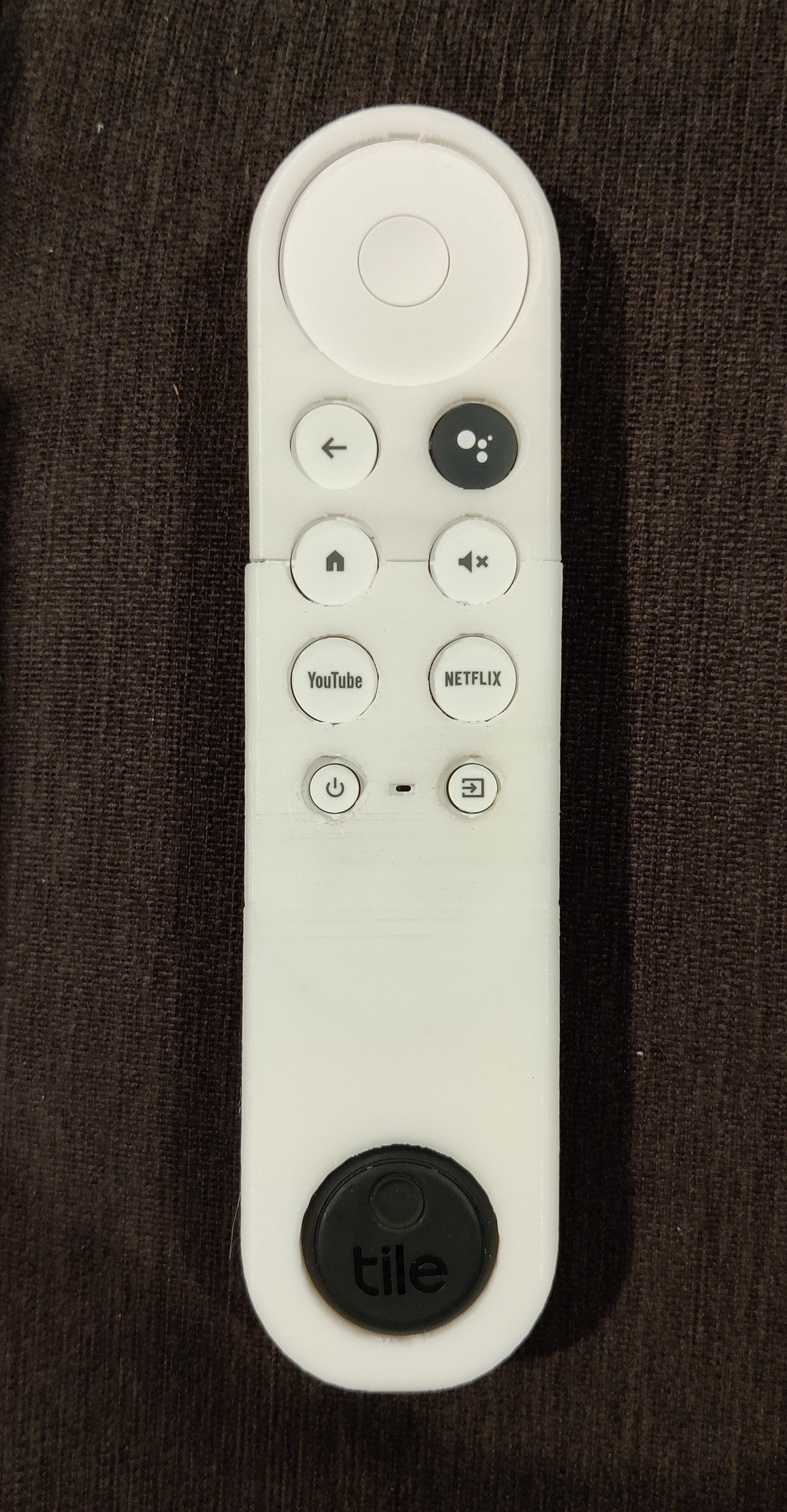 Far from perfect, but first functional print. Chromecast remote case