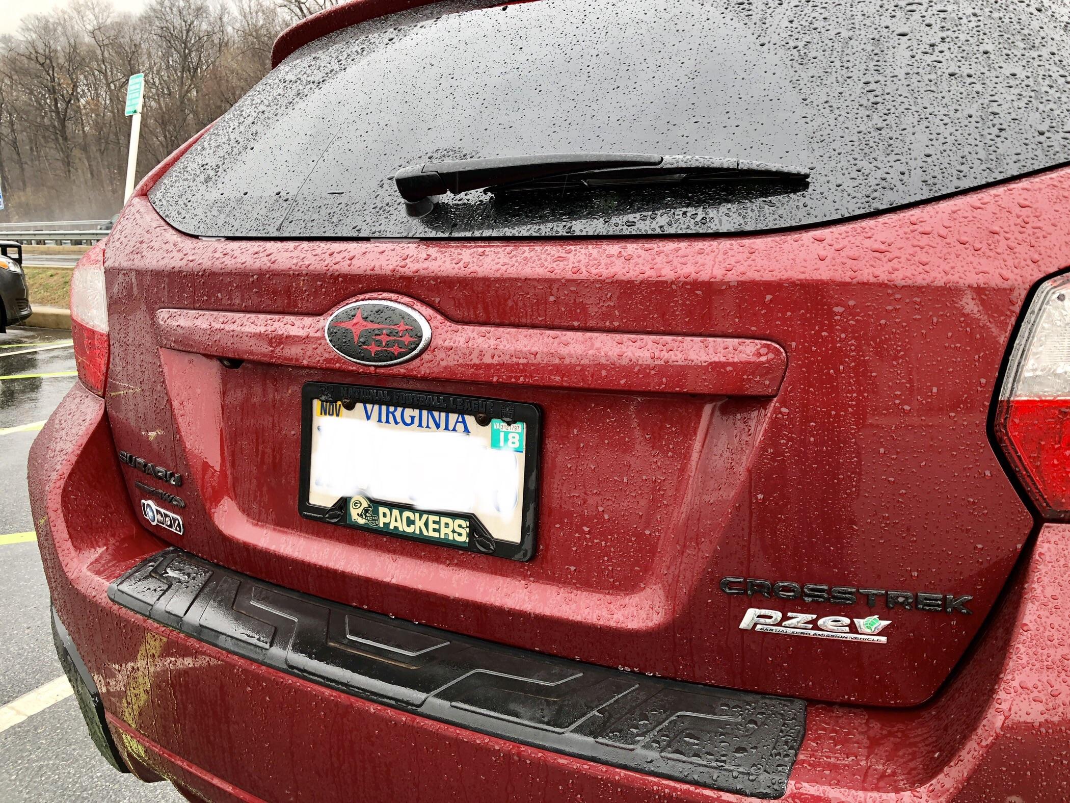 I love the way it looks in the rain. Reverse/turn signal tint comes in