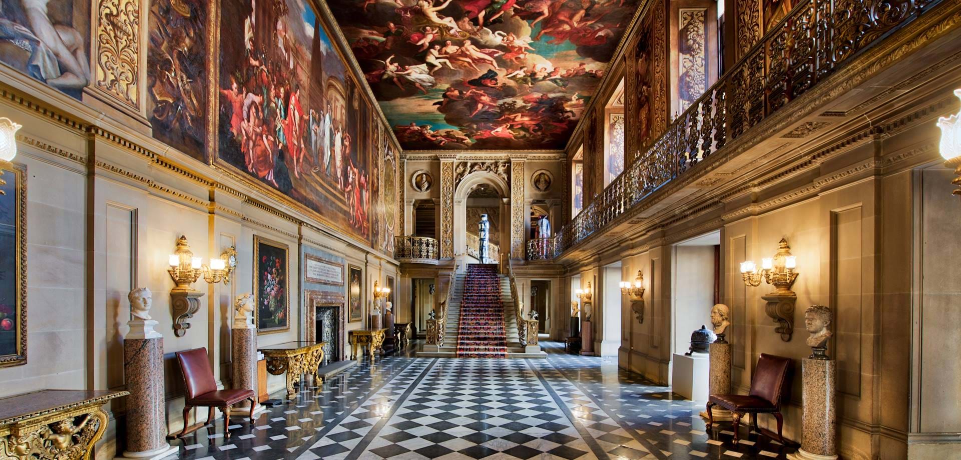 Painted Hall, Chatsworth House, England [1920 x 920] r/RoomPorn
