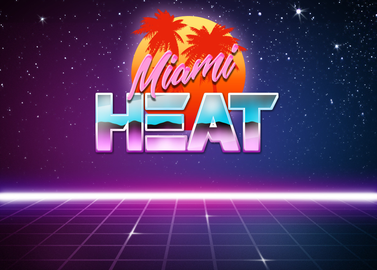 HEATVICE Retro Wave graphic r/heat